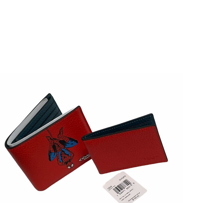 Spiderman wallet coach hot sale