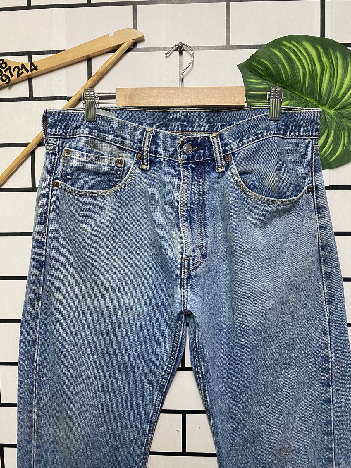 Levi's Vintage Levis 505 Distressed Dirty Jean - L26 Size US 34 / EU 50 - 7 Thumbnail