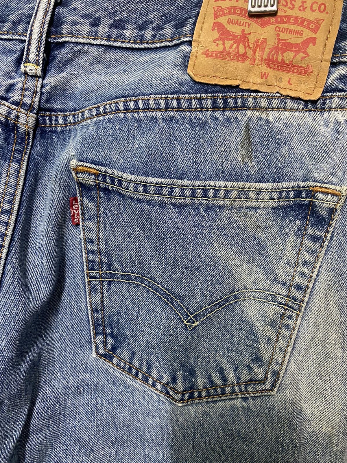 Levi's Vintage Levis 505 Distressed Dirty Jean - L26 Size US 34 / EU 50 - 11 Thumbnail