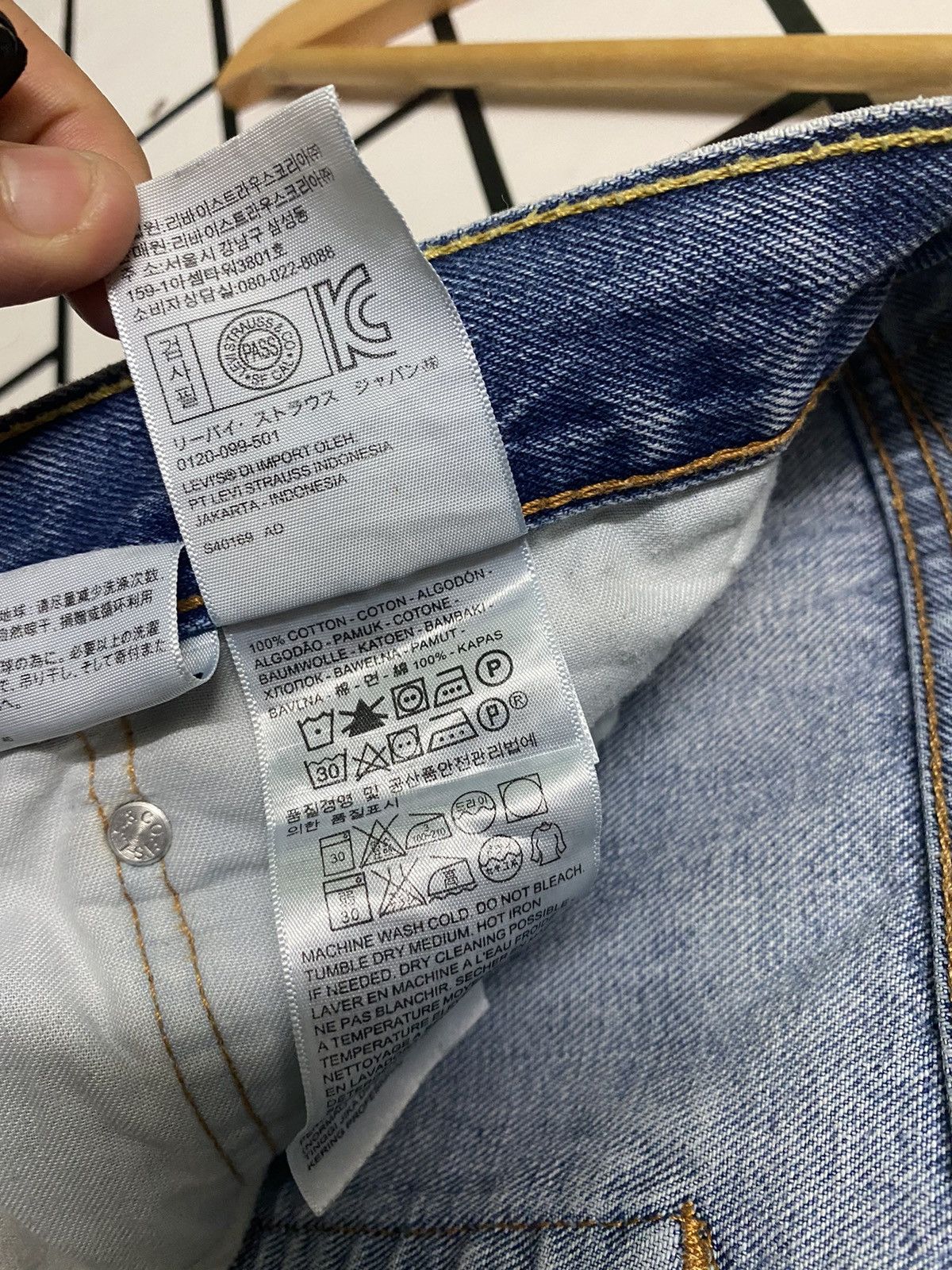 Levi's Vintage Levis 505 Distressed Dirty Jean - L26 Size US 34 / EU 50 - 17 Thumbnail