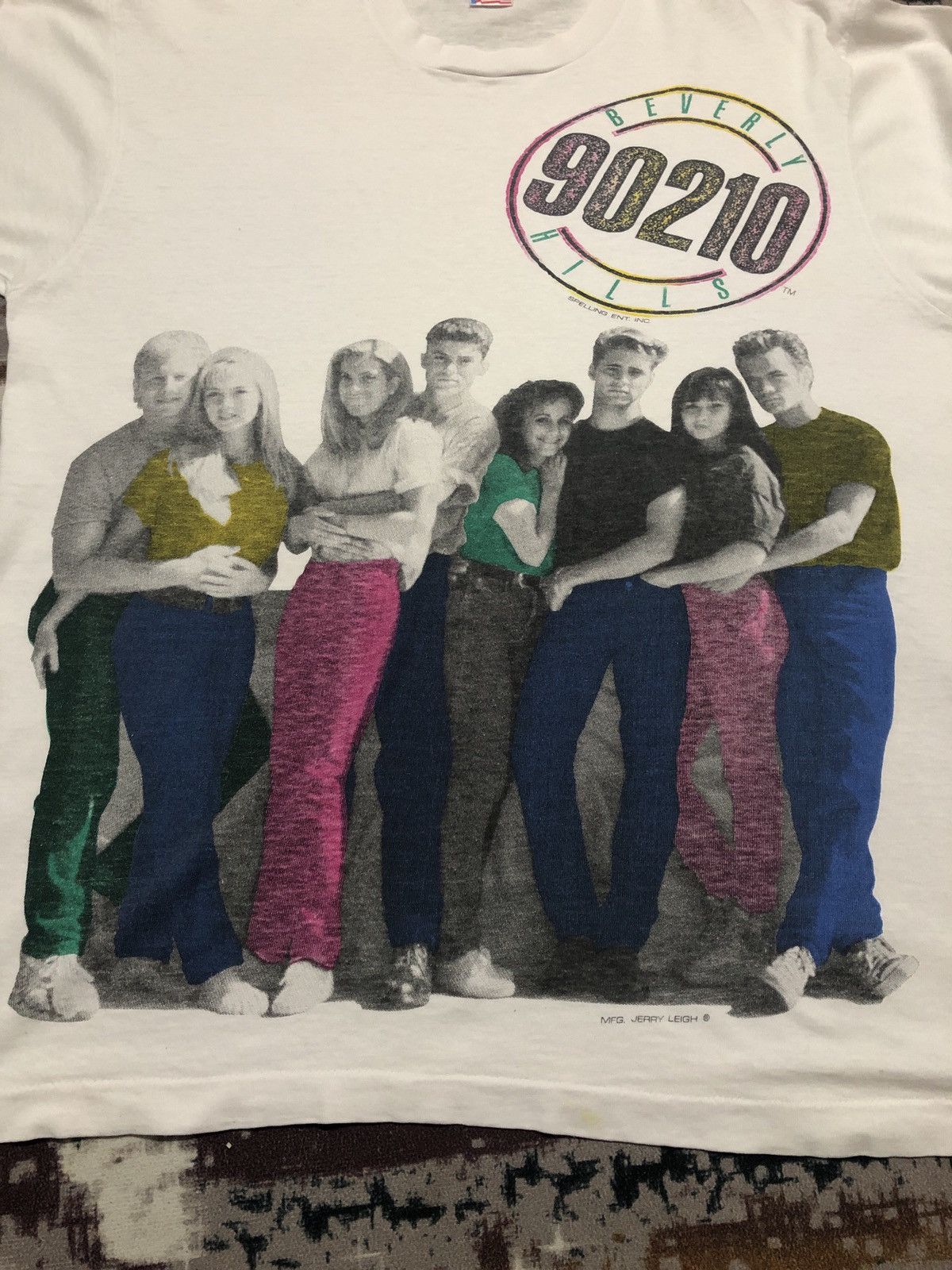 Vintage Vintage 90s BEVERLY HILLS 90210 TV Series Promo Tee Size US XL / EU 56 / 4 - 3 Thumbnail