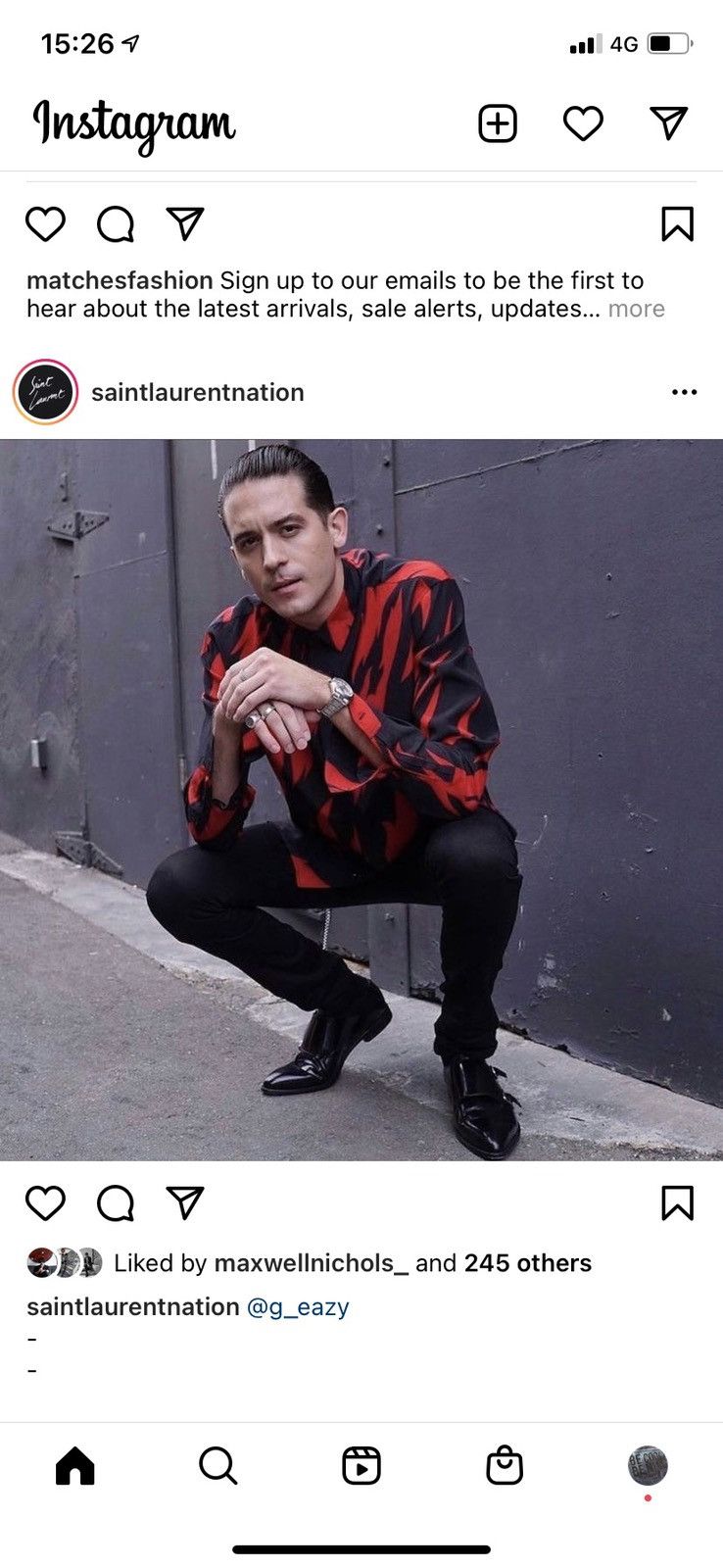 Saint Laurent Paris FW17 ‘inferno’ capsule leather bomber jacket 50 BNWT Size US M / EU 48-50 / 2 - 25 Thumbnail