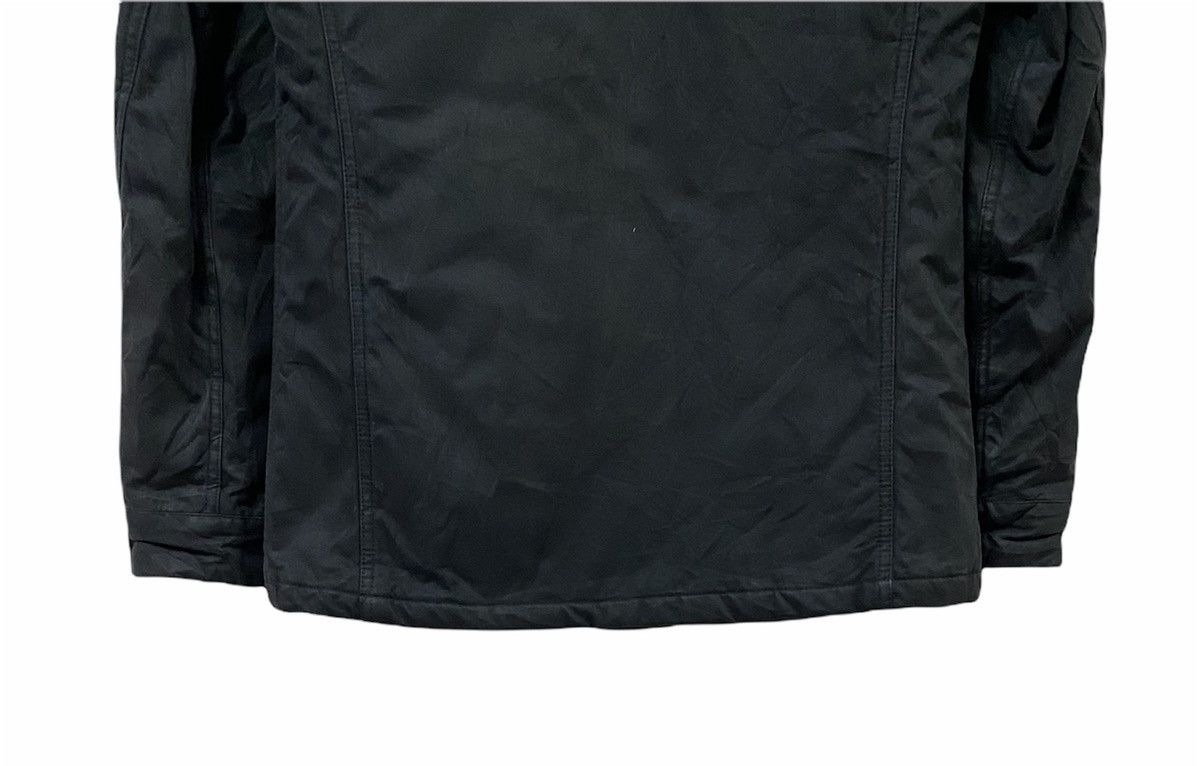 A.P.C. A.P.C Wax Coated Black Multipocket Jacket Made In France Size US S / EU 44-46 / 1 - 7 Thumbnail