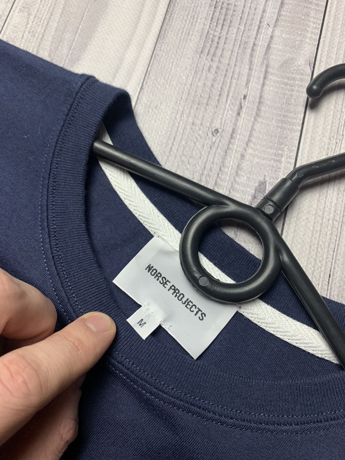 Norse Projects Luxury tee Norse Projects size M Navy Size US M / EU 48-50 / 2 - 2 Thumbnail