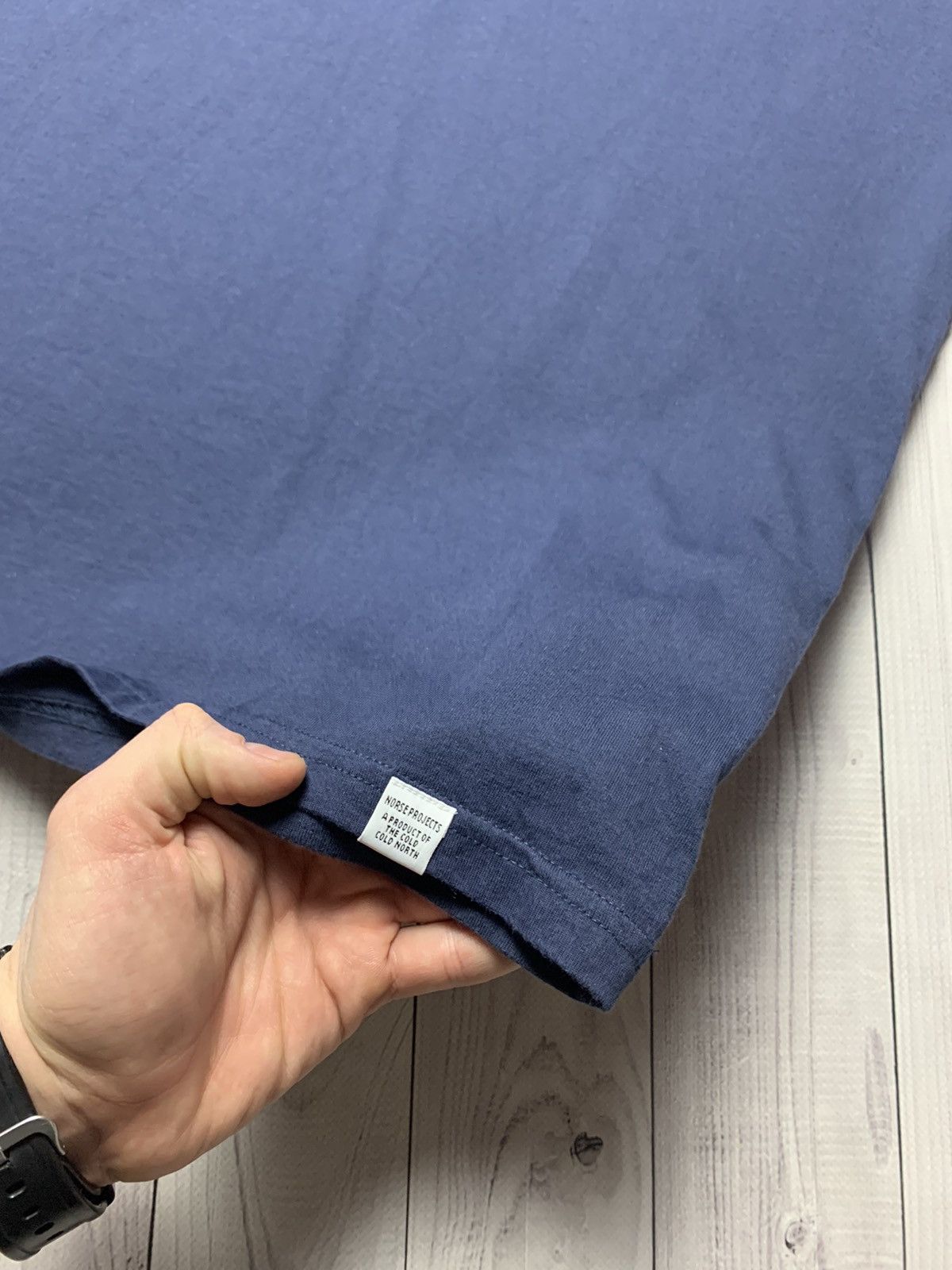 Norse Projects Luxury tee Norse Projects size M Navy Size US M / EU 48-50 / 2 - 3 Thumbnail