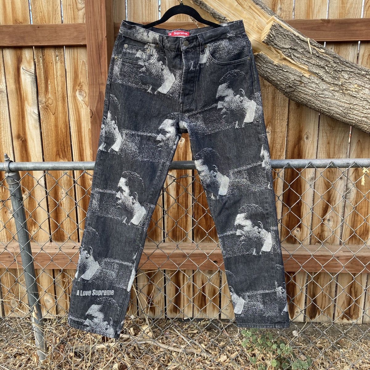 Supreme Supreme John Coltrane A Love Supreme Denim Pants | Grailed