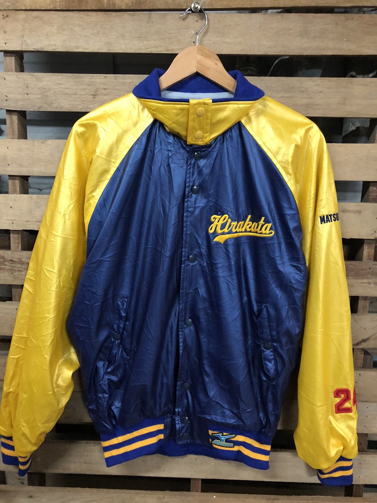 Vintage Vintage 90s Mizuno Matsui Varsity Jacket | Grailed