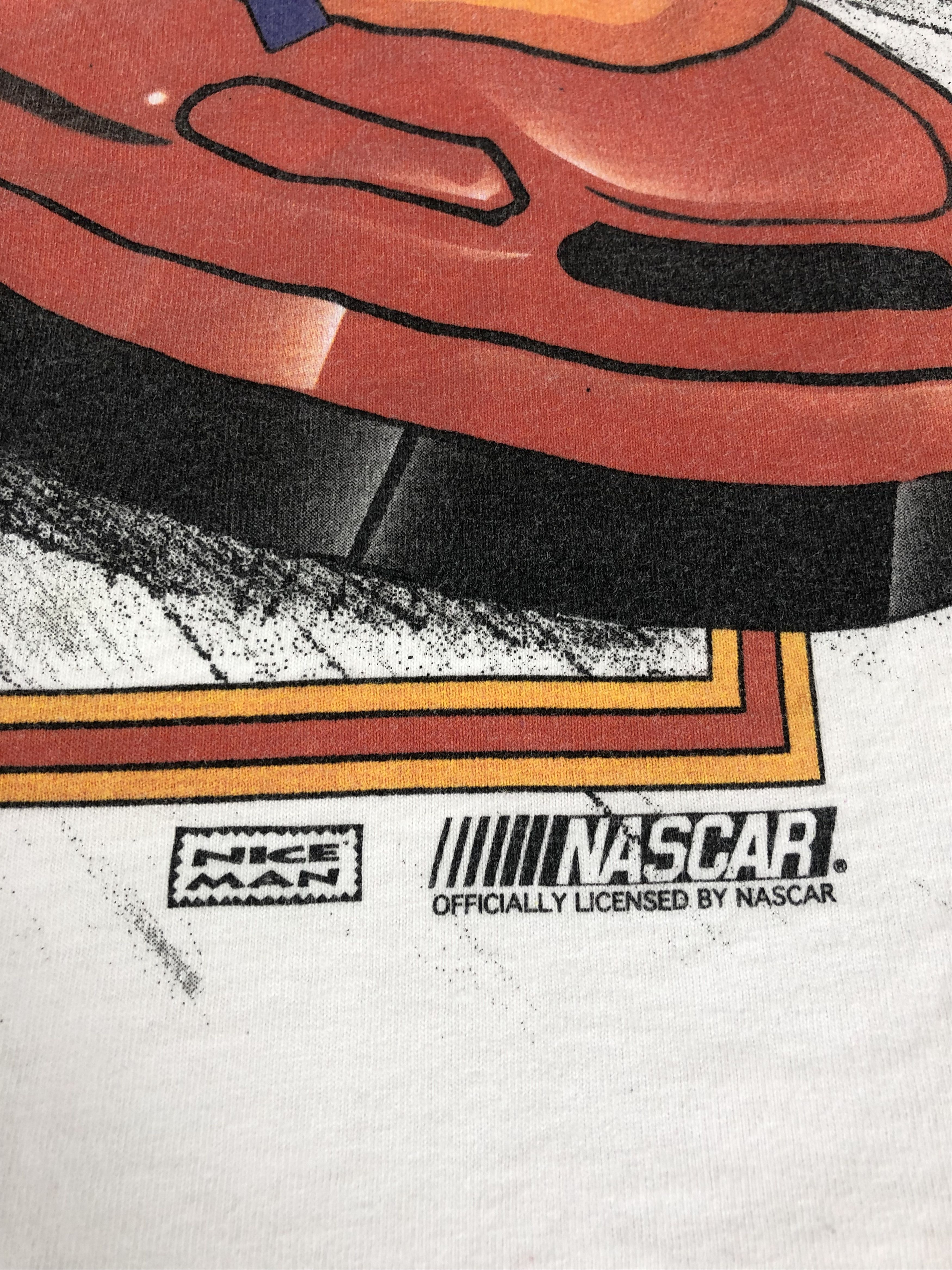 NASCAR Vintage 1995 Taz Nascar Racing (King Lion Little Mermaid) Size US XL / EU 56 / 4 - 5 Thumbnail