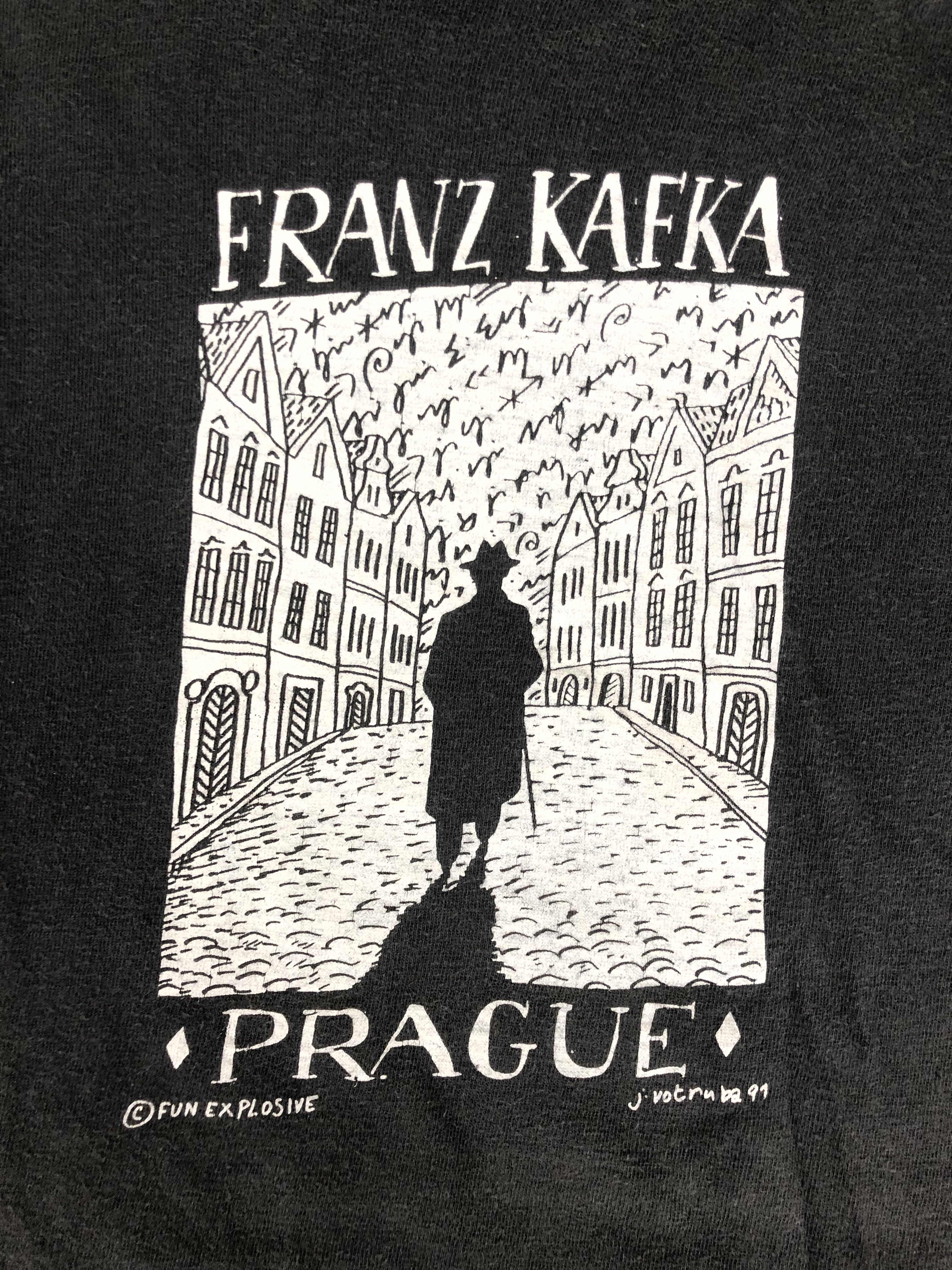 Arts & Science Vintage 1991 Franz Kafka Prague Size US XL / EU 56 / 4 - 3 Thumbnail