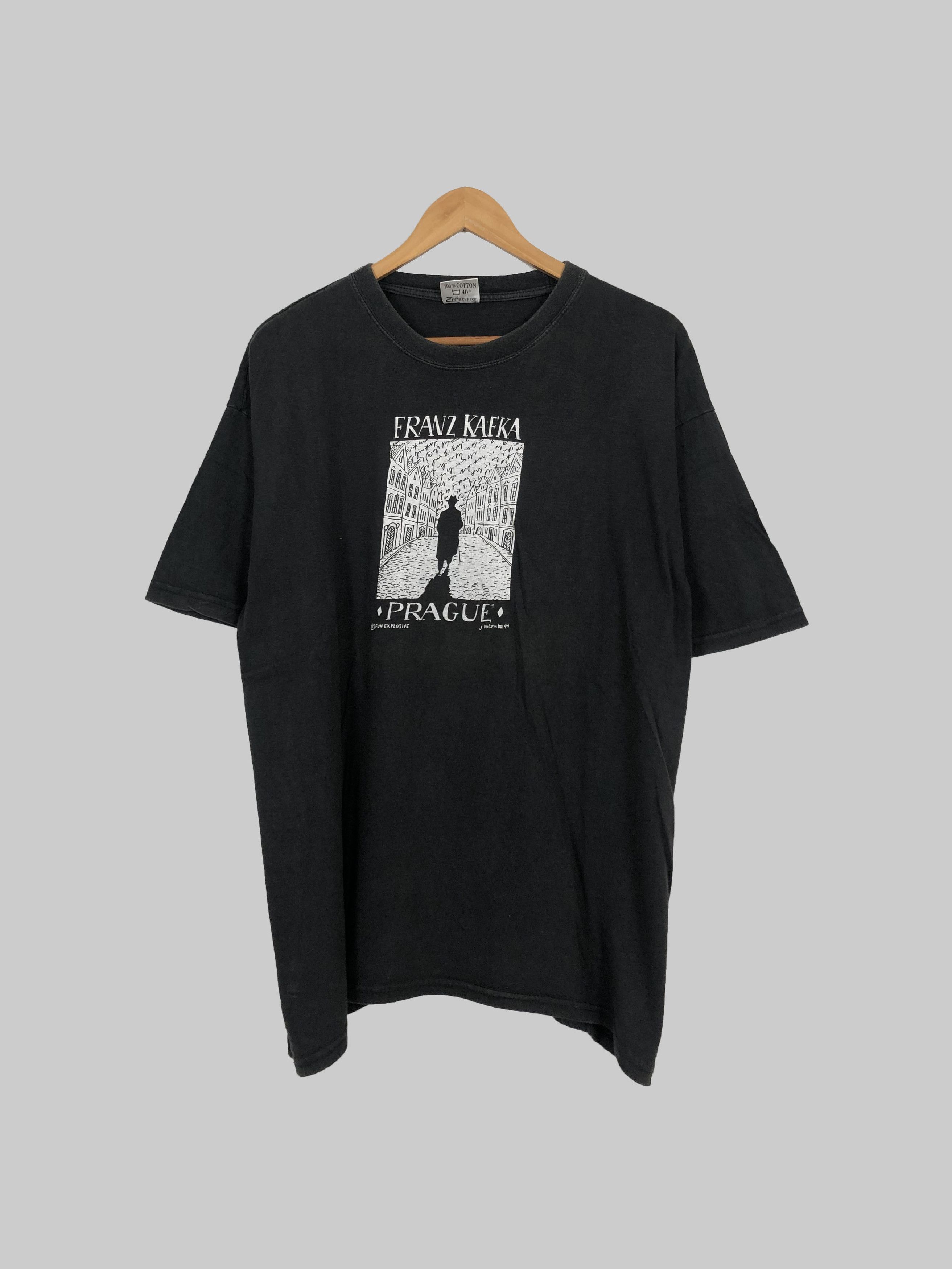 Arts & Science Vintage 1991 Franz Kafka Prague Size US XL / EU 56 / 4 - 1 Thumbnail