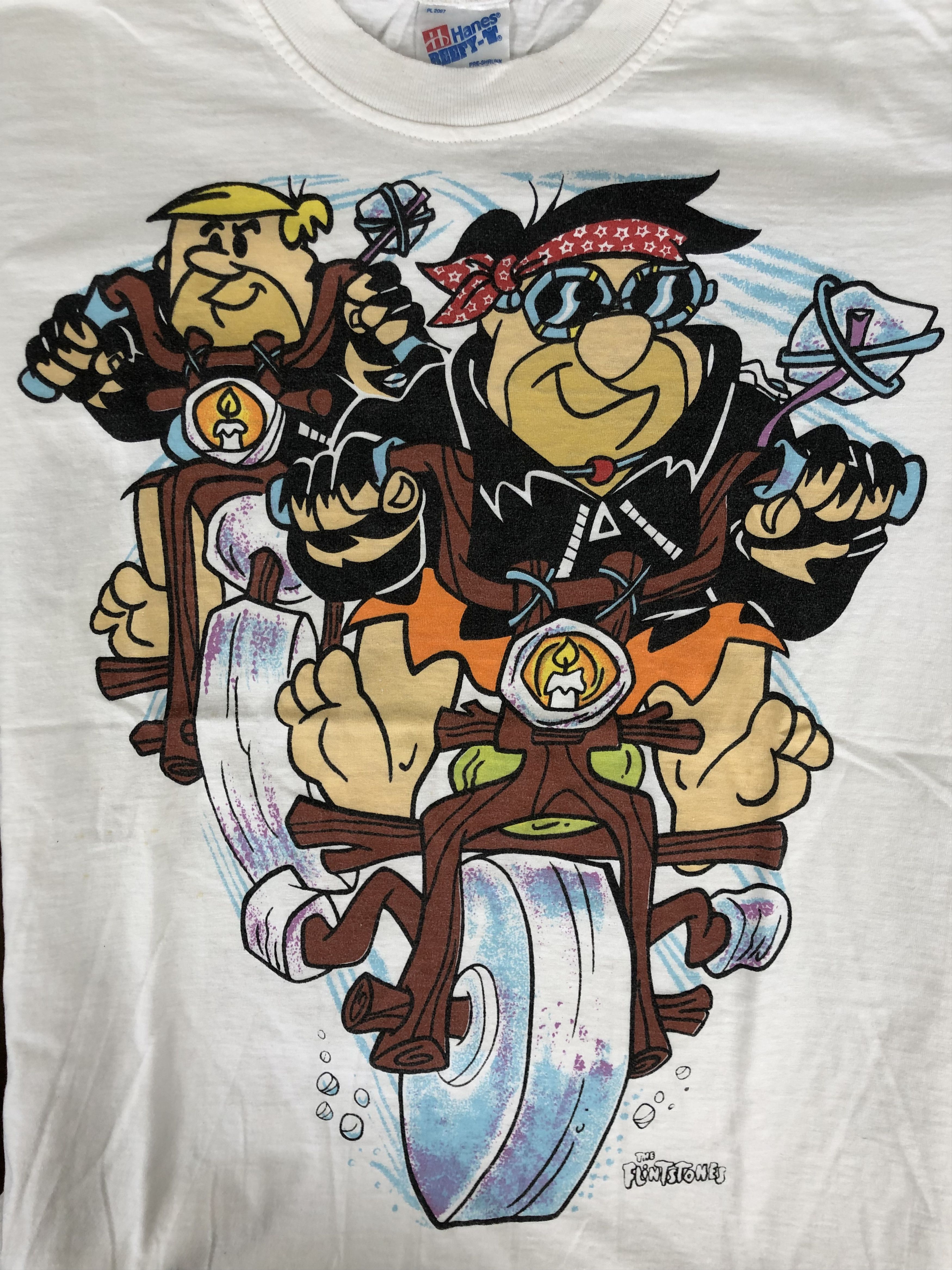Cartoon Network Vintage 90s Flintstones (Teenage Mutant Ninja Turtles) Size US XL / EU 56 / 4 - 3 Thumbnail