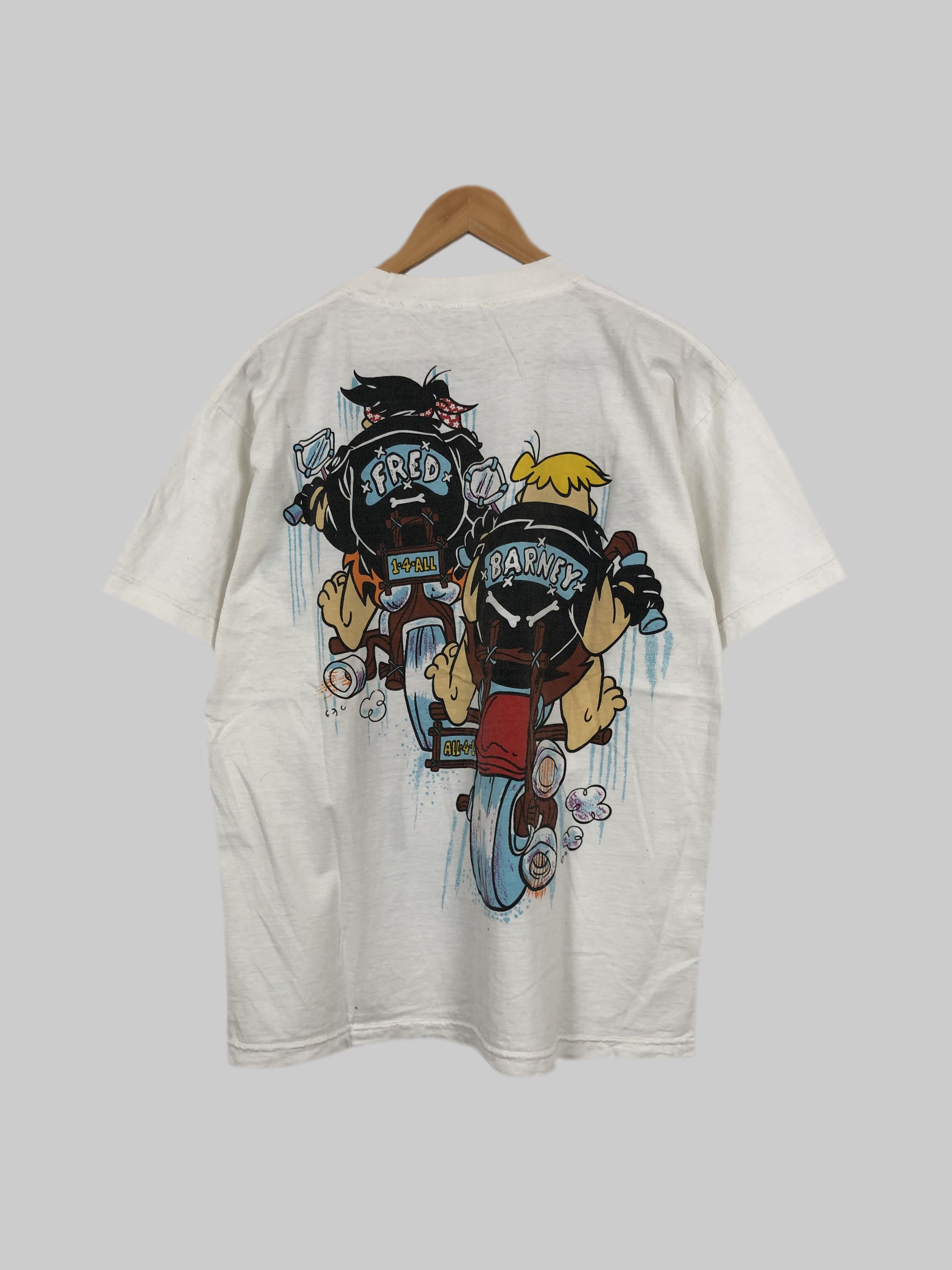 Cartoon Network Vintage 90s Flintstones (Teenage Mutant Ninja Turtles) Size US XL / EU 56 / 4 - 2 Thumbnail