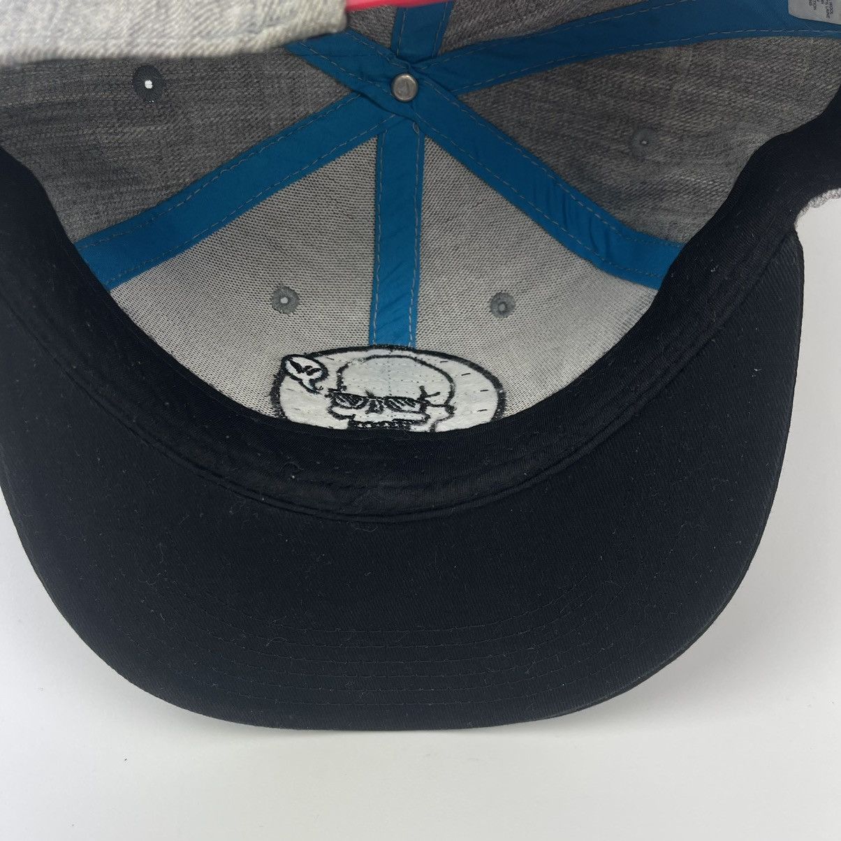 Japanese Brand Skull Shoun White Hat Flat Brim Cap Hat Size ONE SIZE - 11 Thumbnail