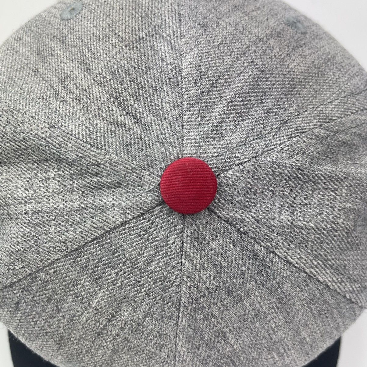 Japanese Brand Skull Shoun White Hat Flat Brim Cap Hat Size ONE SIZE - 7 Thumbnail