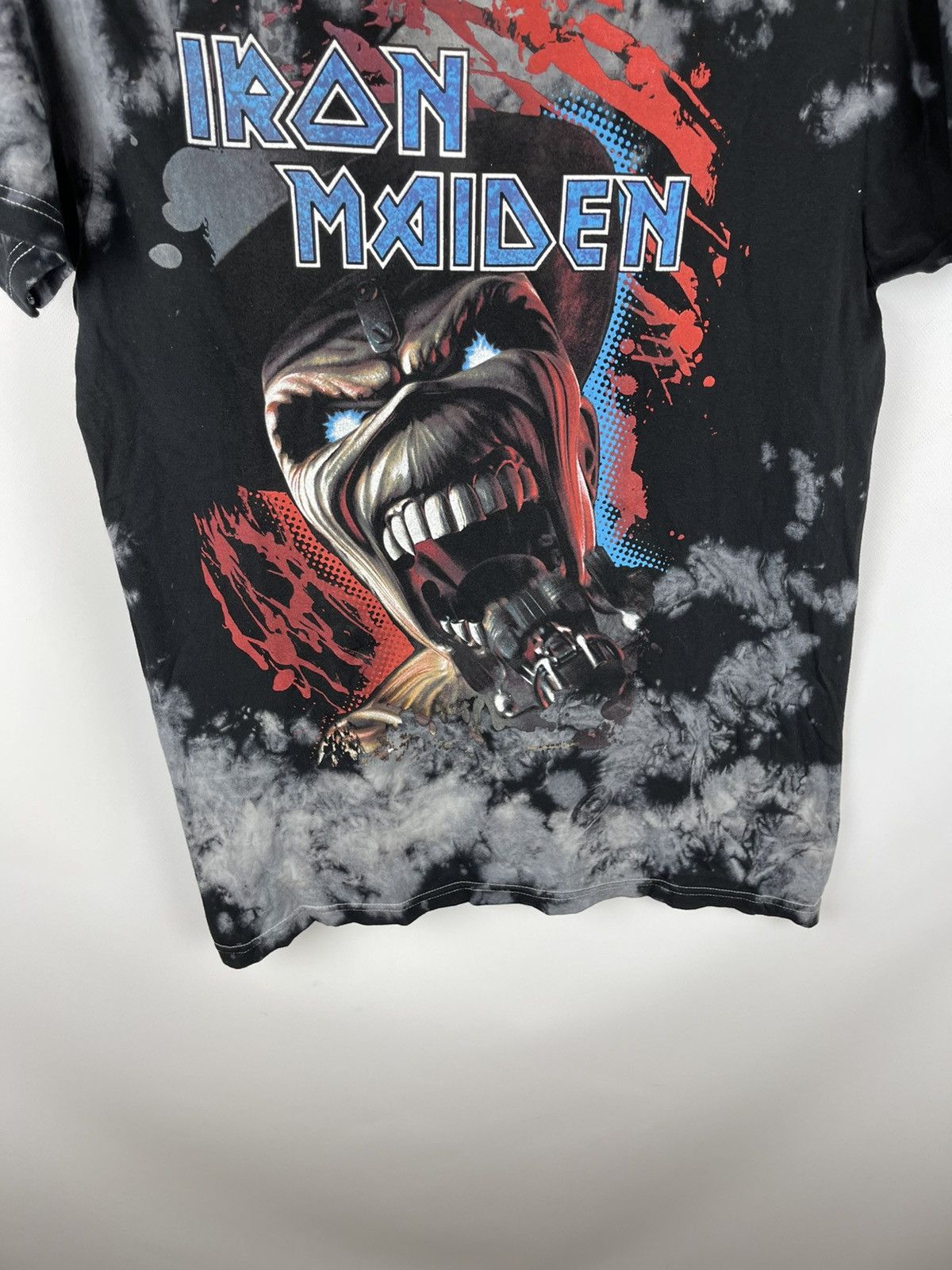 Band Tees Iron maiden 2017 3d print tie dye band tee shirt Size US S / EU 44-46 / 1 - 3 Thumbnail