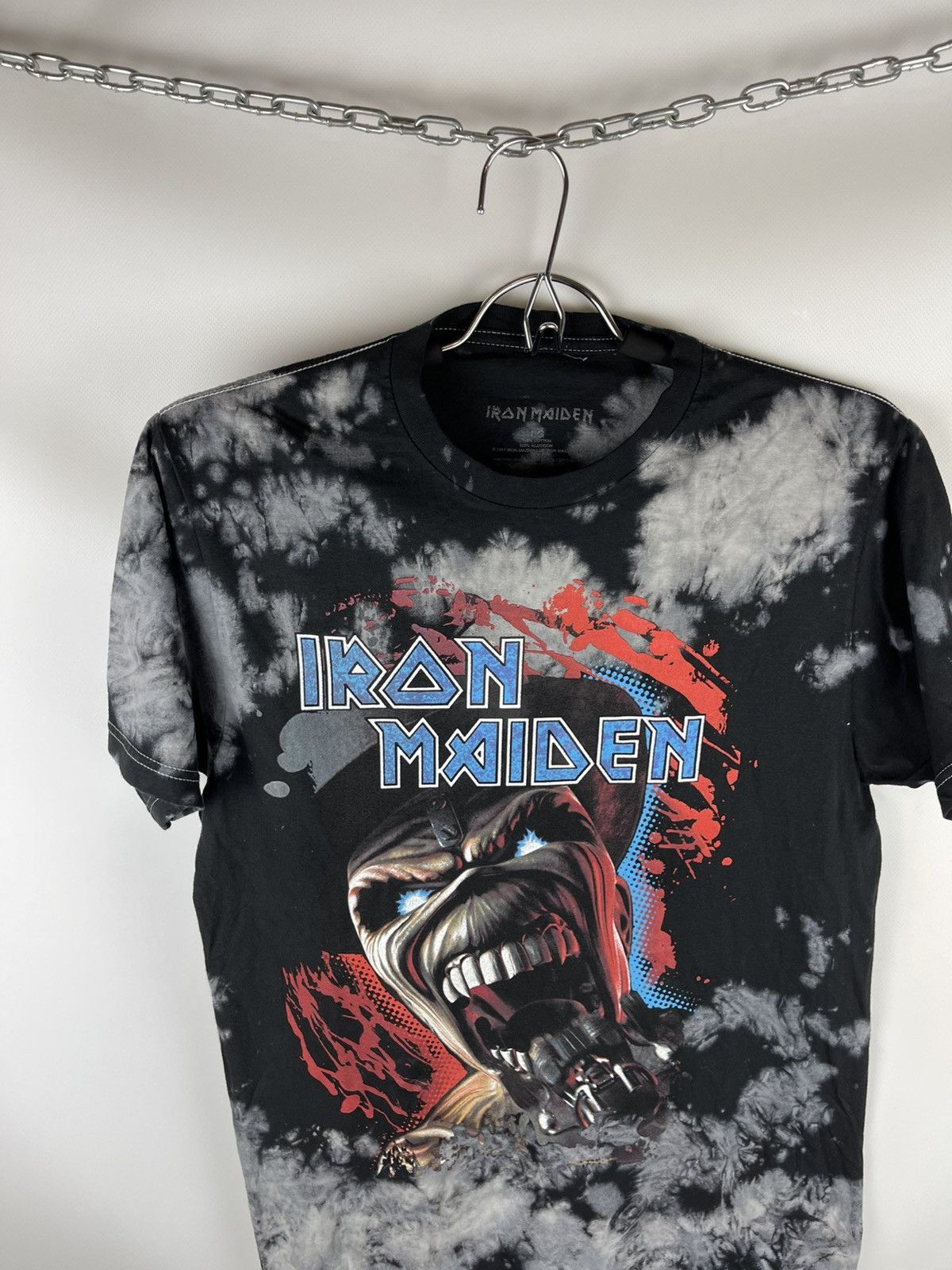 Band Tees Iron maiden 2017 3d print tie dye band tee shirt Size US S / EU 44-46 / 1 - 2 Thumbnail