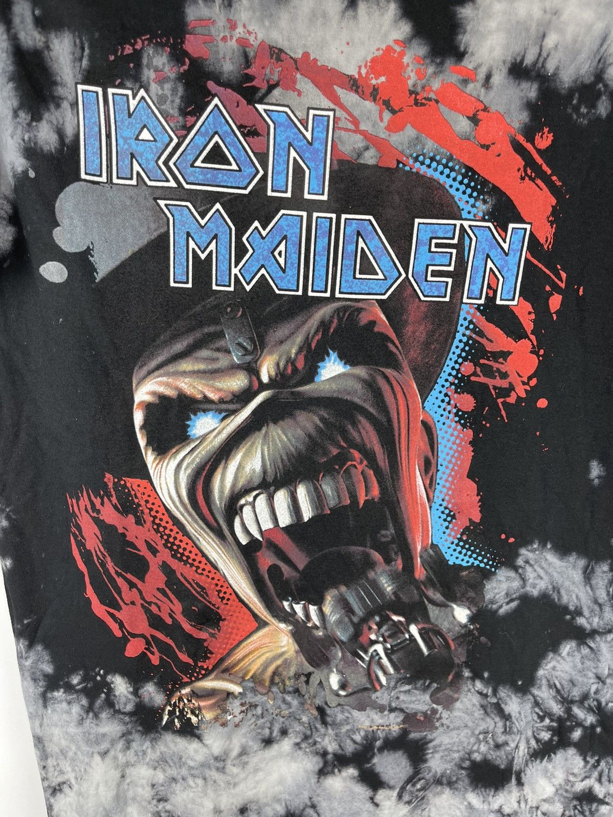 Band Tees Iron maiden 2017 3d print tie dye band tee shirt Size US S / EU 44-46 / 1 - 5 Thumbnail