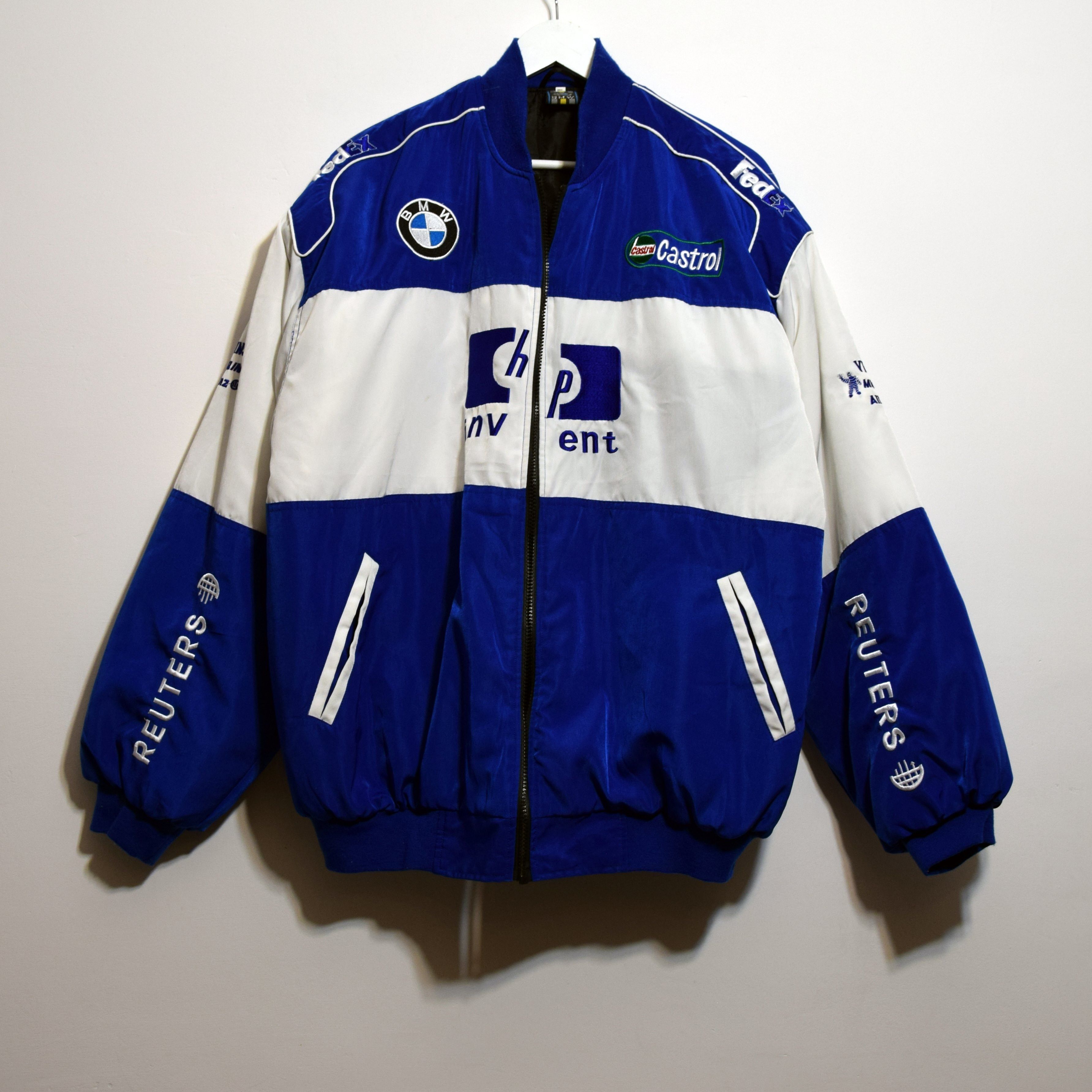 Vintage 90s Racing BMW Williams F1 Jacket XXL williams ferrari | Grailed