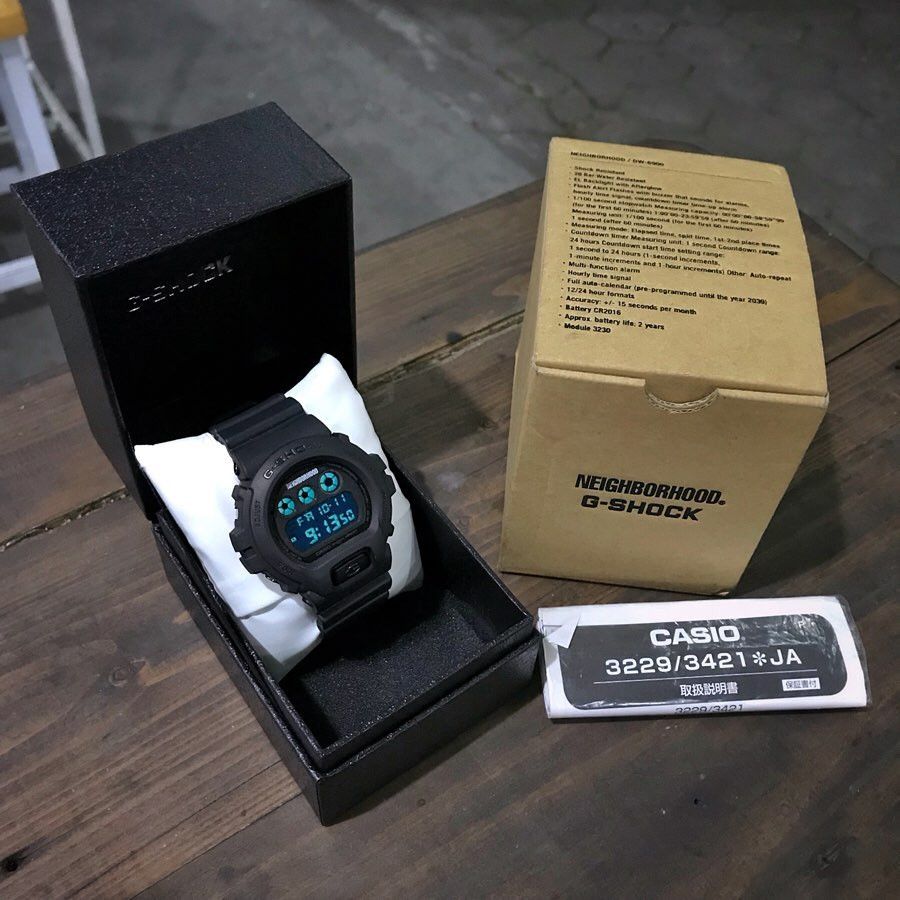 Casio CASIO G-SHOCK x NEIGHBORHOOD DW-6900 Watch | Grailed