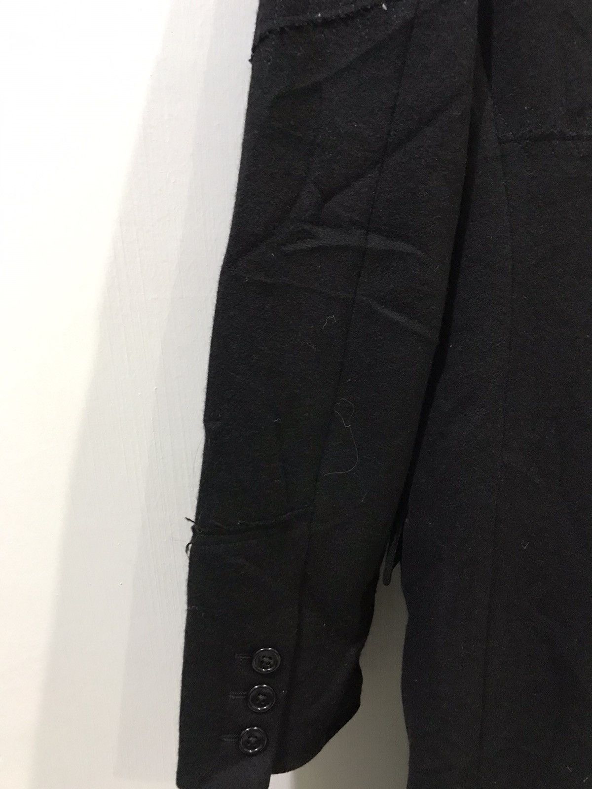 Designer !movement cultive Japan Assymetric Patchwork Overcoat Size S / US 4 / IT 40 - 22 Thumbnail