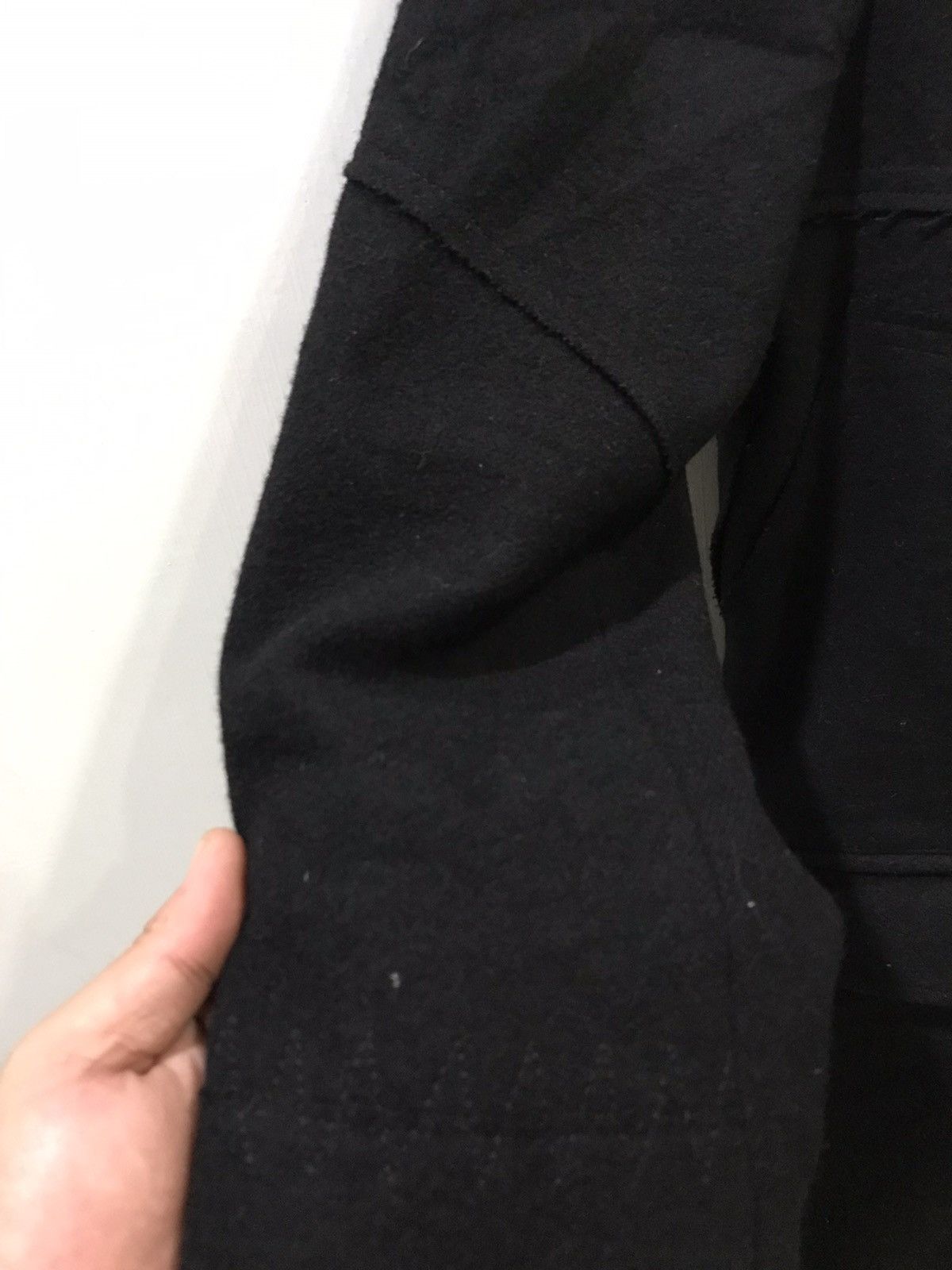 Designer !movement cultive Japan Assymetric Patchwork Overcoat Size S / US 4 / IT 40 - 16 Thumbnail