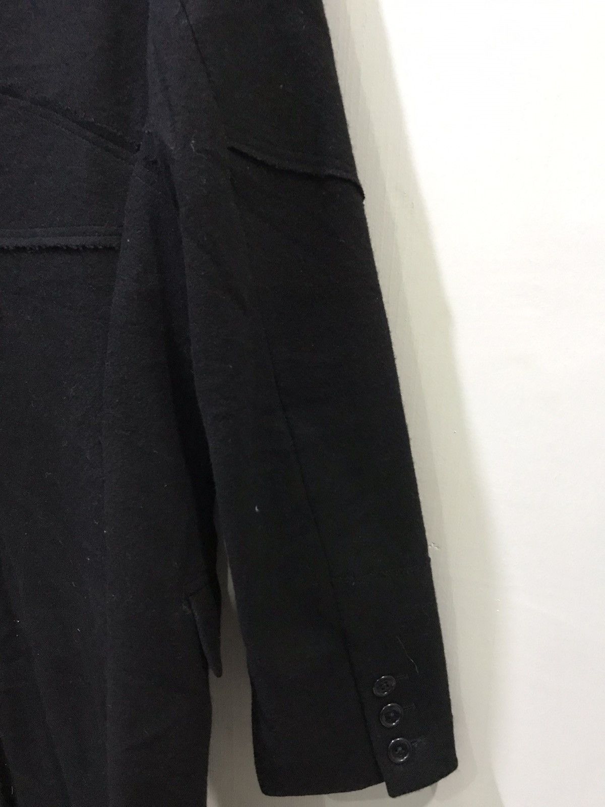 Designer !movement cultive Japan Assymetric Patchwork Overcoat Size S / US 4 / IT 40 - 23 Thumbnail
