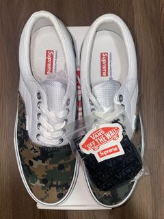 SALE SUPREME x LV Slip-On Vans Custom by KixNY on