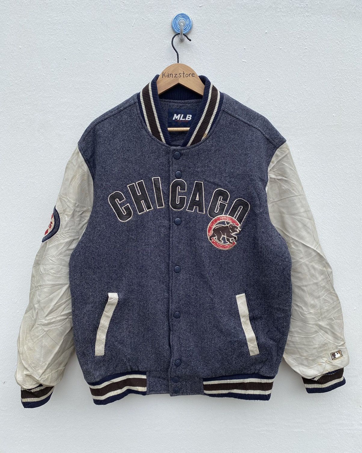 MLB Vintage MLB CHICAGO Varsity Jacket Size US L / EU 52-54 / 3 - 1 Thumbnail