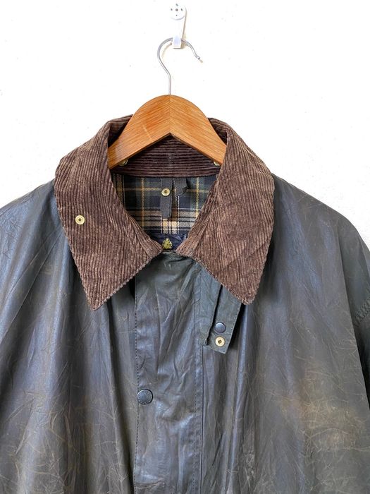 Barbour Vintage Barbour Border Classic Wax Jacket | Grailed