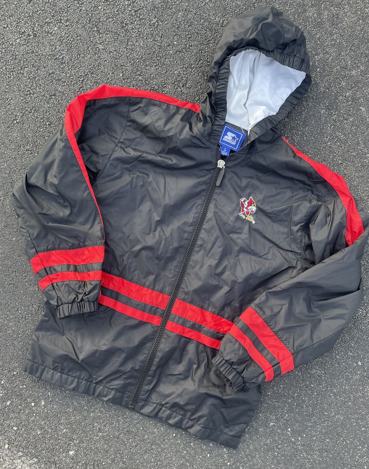 Vintage 90s University of Louisville Starter Jacket | Grailed