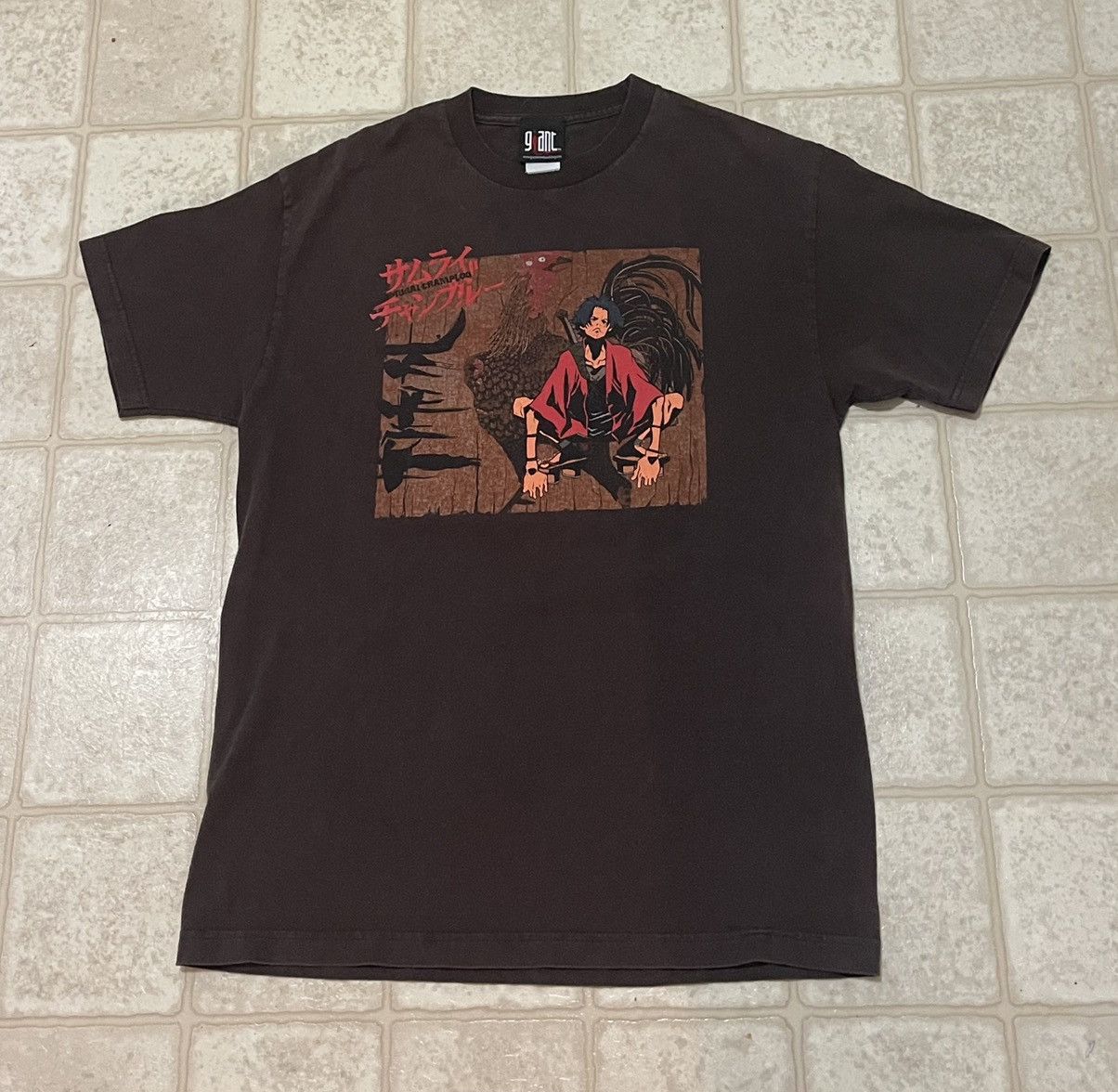 00S giant SAMURAI CHAMPLOO ムゲン Tシャツ L - トップス本物