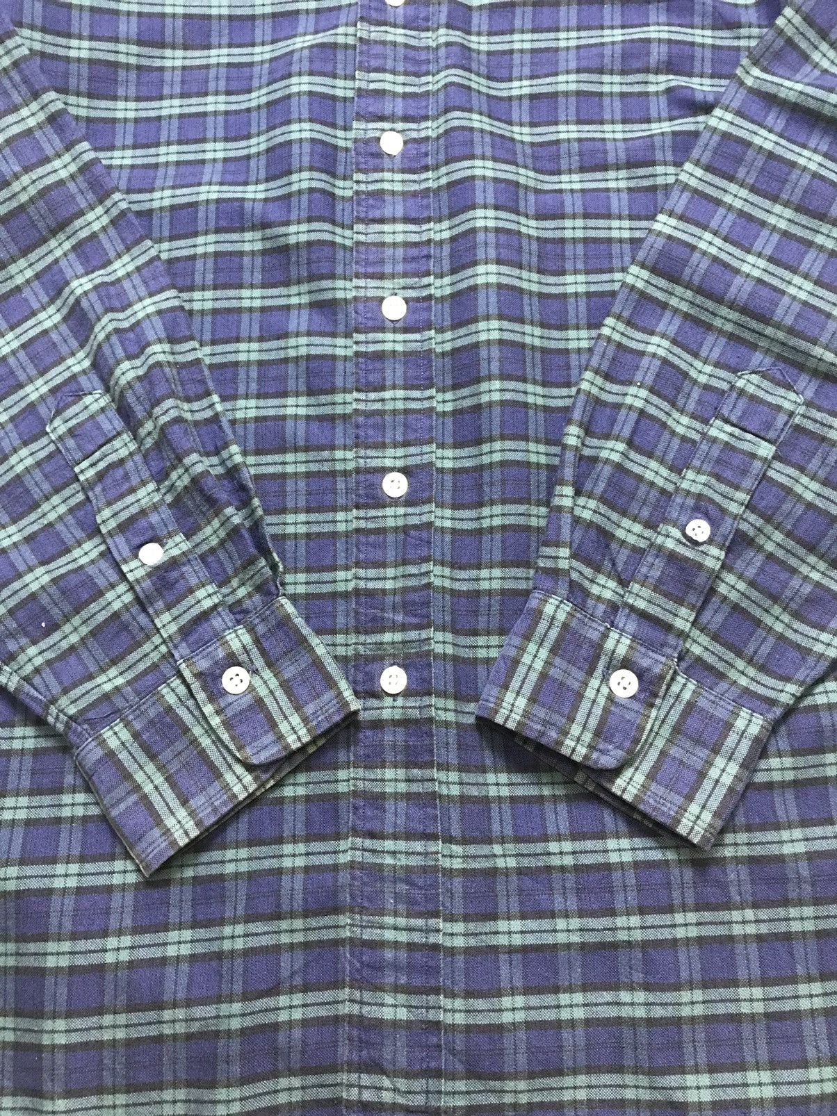 Polo Ralph Lauren × Vintage Vintage tartan polo ralph lauren small pony button up shirt Size US L / EU 52-54 / 3 - 3 Thumbnail