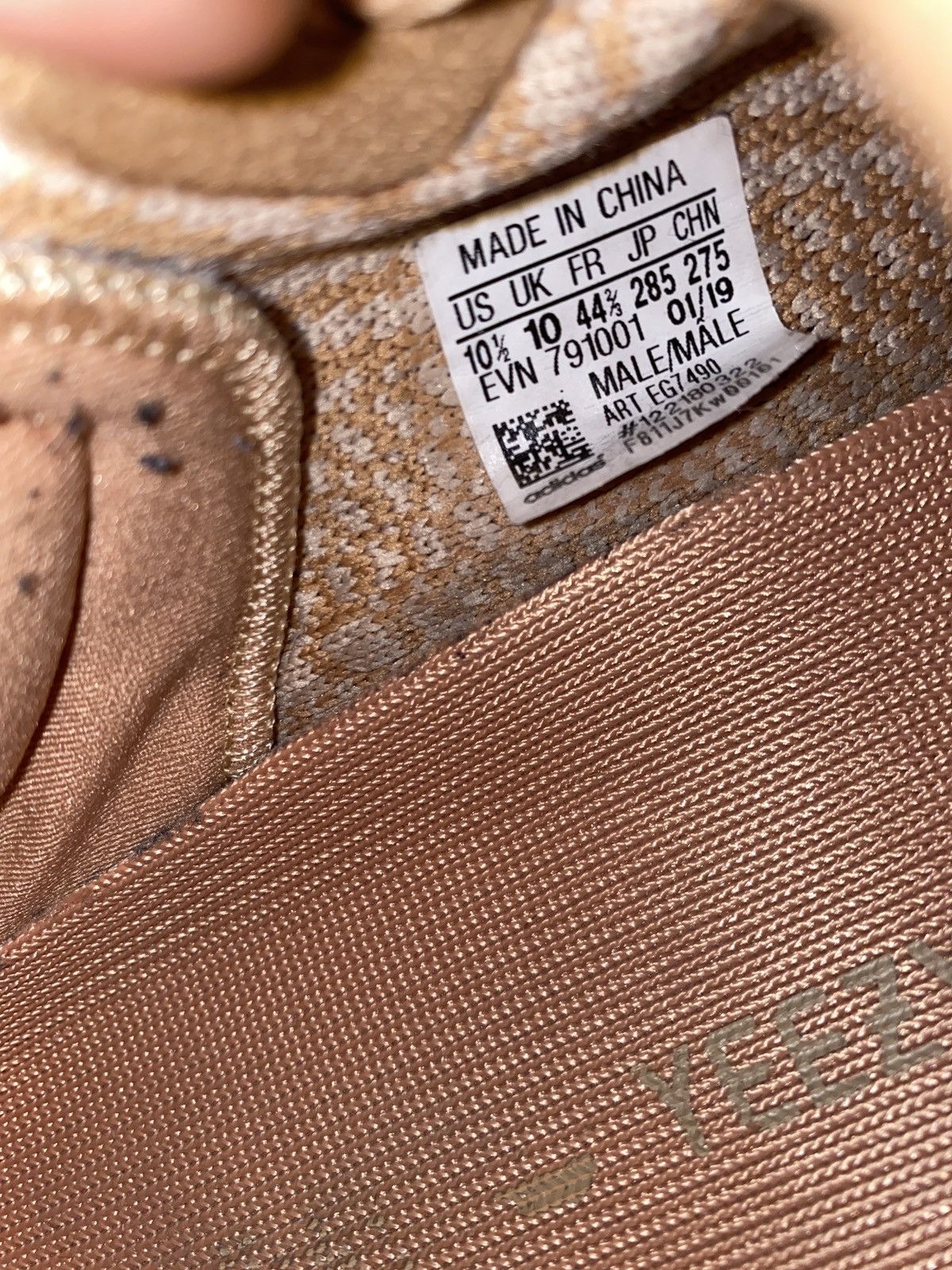 Adidas Adidas Yeezy Boost 350 V2 Clay 2019 Used size 10.5 | Grailed