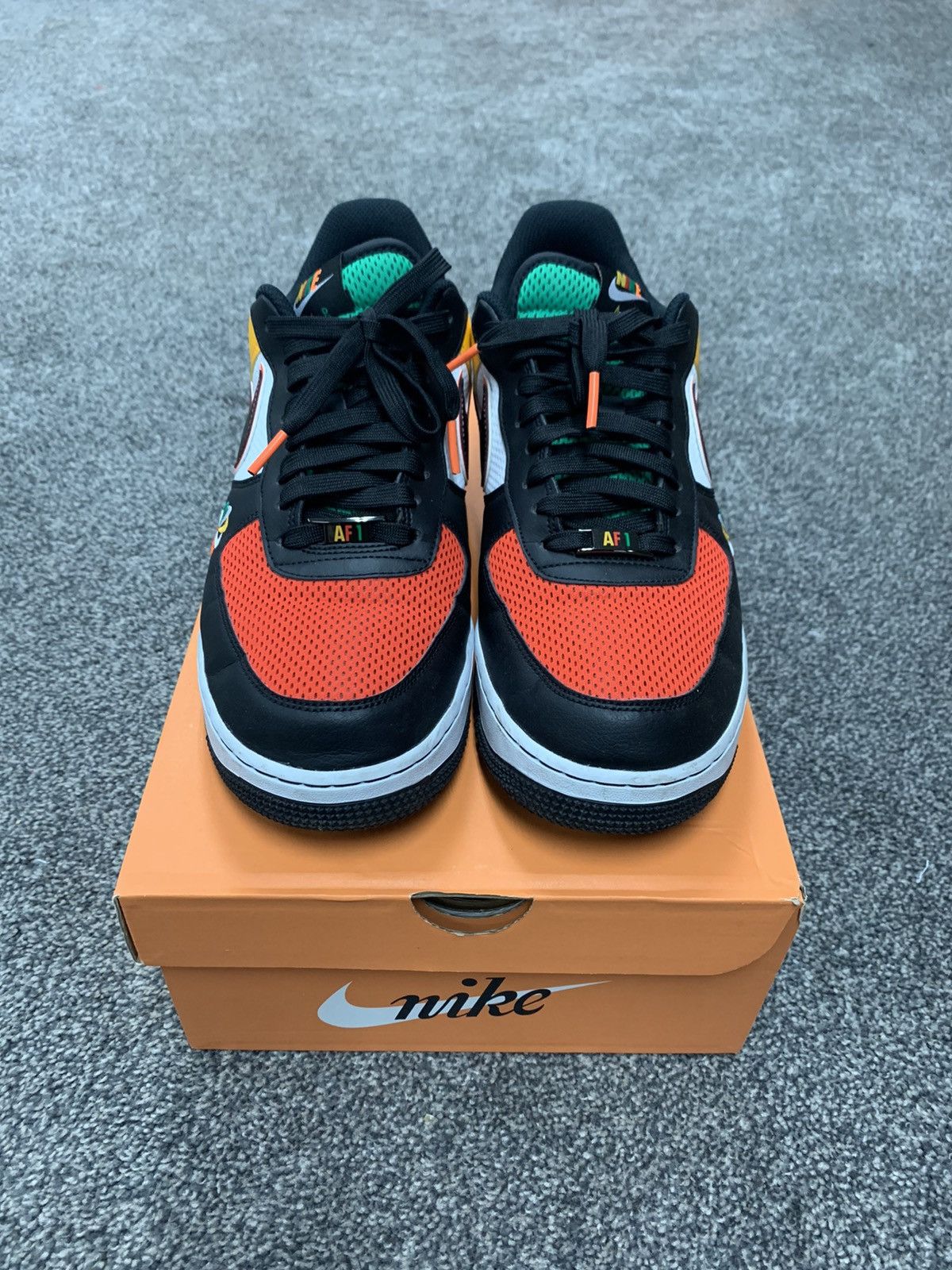 Nike Nike AF1 Sunburst Size US 10.5 / EU 43-44 - 5 Thumbnail
