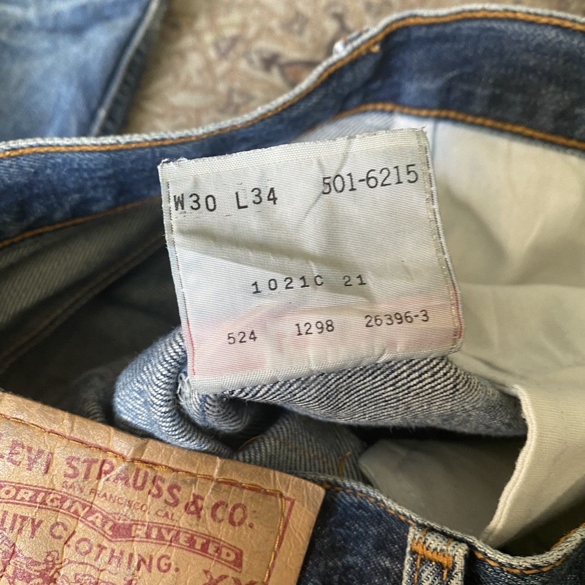 Levi's Vintage Levis 501 Distressed Grunge Jeans Size US 29 - 13 Thumbnail