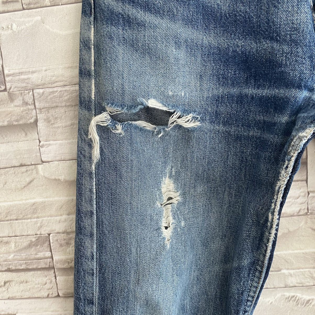 Levi's Vintage Levis 501 Distressed Grunge Jeans Size US 29 - 6 Thumbnail