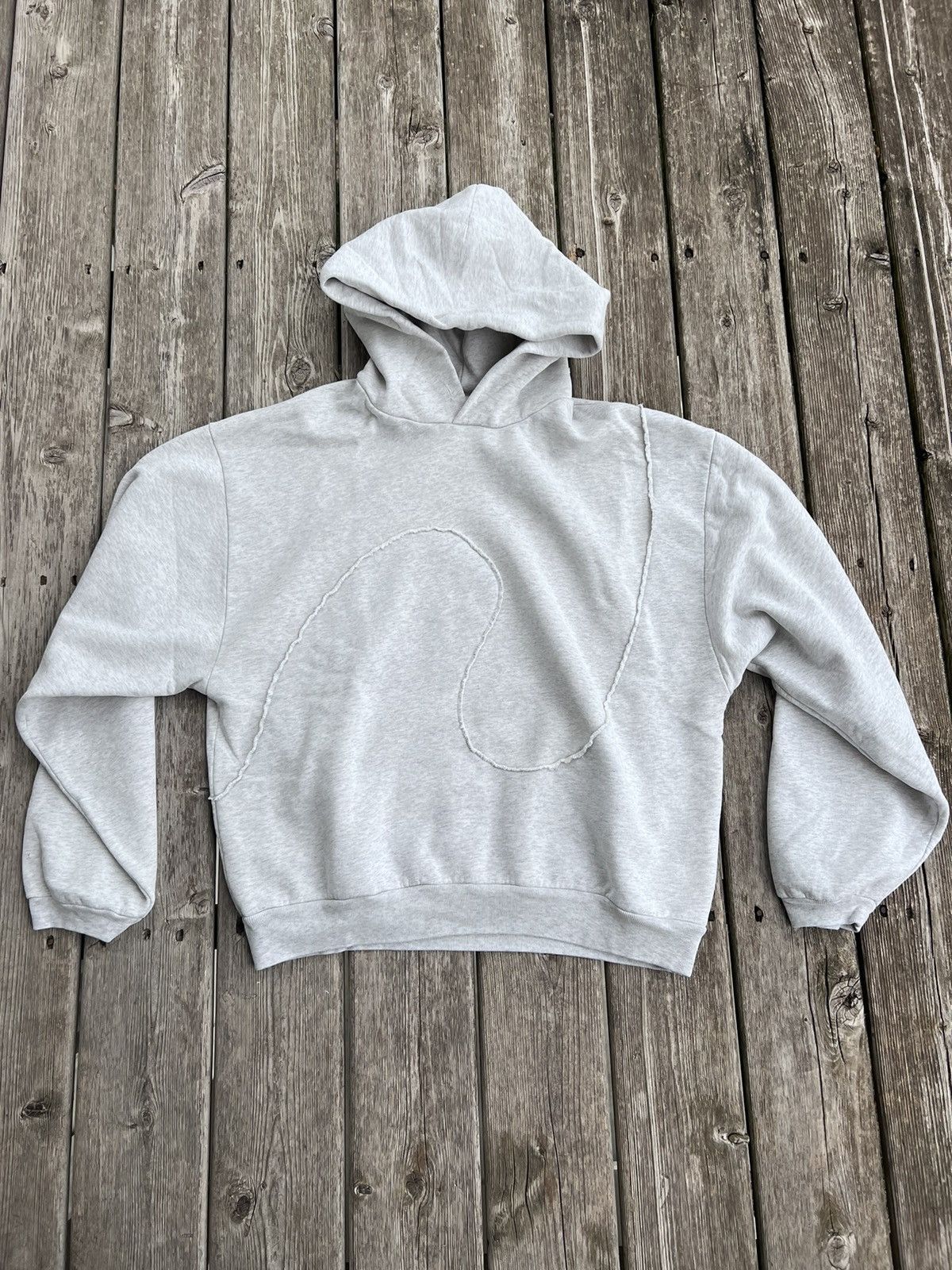 ERL ERL Swirl Hoodie Heather Grey | Grailed