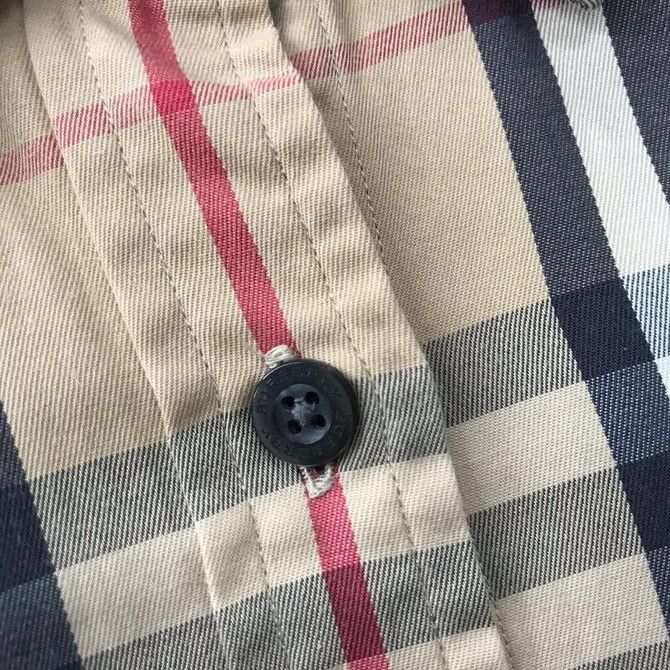 Burberry 💣 OFFER Vtg BURBERRY LONDON Nova Check Button Up Shirt Size M / US 6-8 / IT 42-44 - 5 Thumbnail