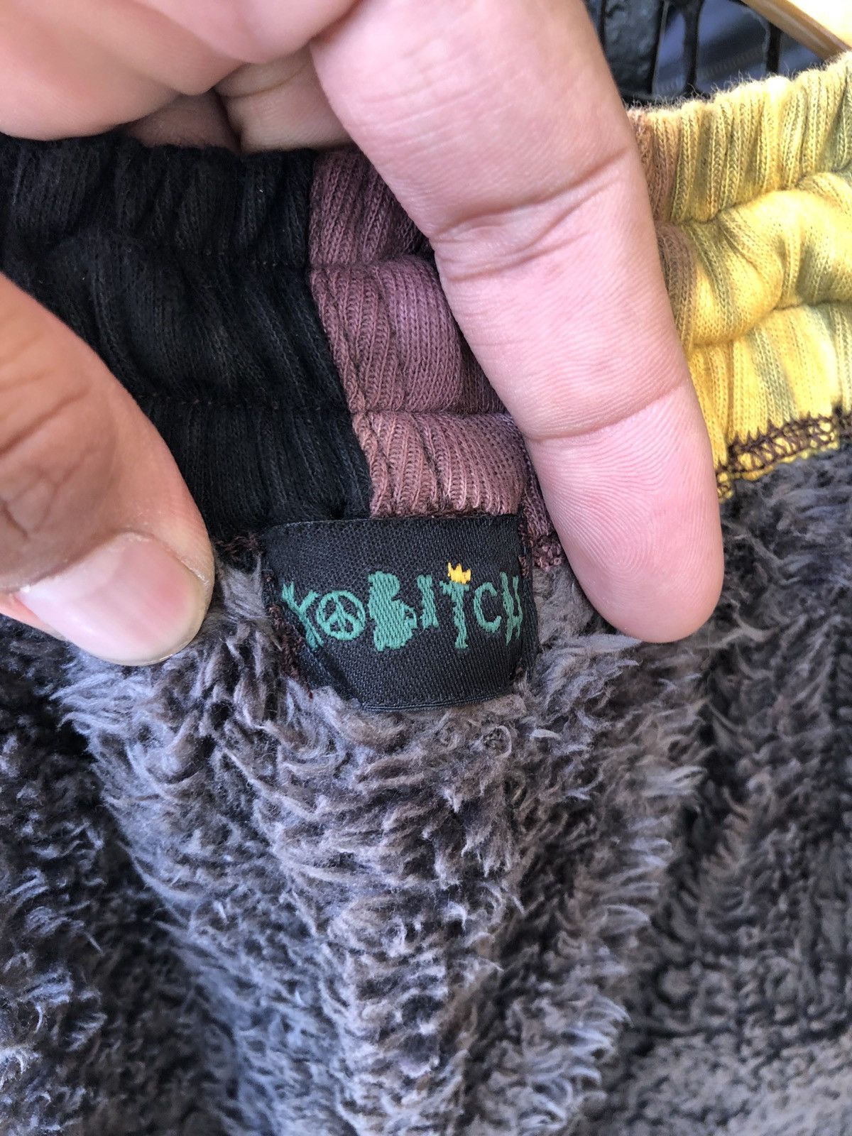 Japanese Brand KOBITCH TIE DYE SPLIT SWEATPANT Size US 34 / EU 50 - 13 Thumbnail