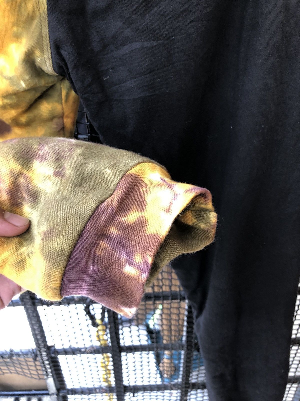 Japanese Brand KOBITCH TIE DYE SPLIT SWEATPANT Size US 34 / EU 50 - 10 Thumbnail