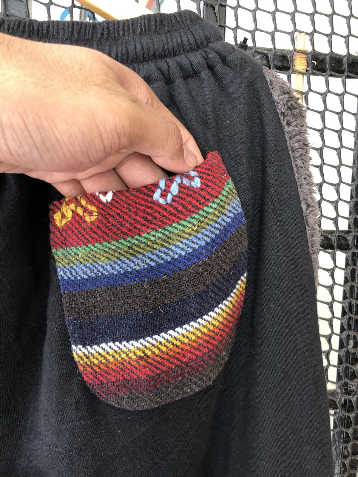 Japanese Brand KOBITCH TIE DYE SPLIT SWEATPANT Size US 34 / EU 50 - 12 Thumbnail