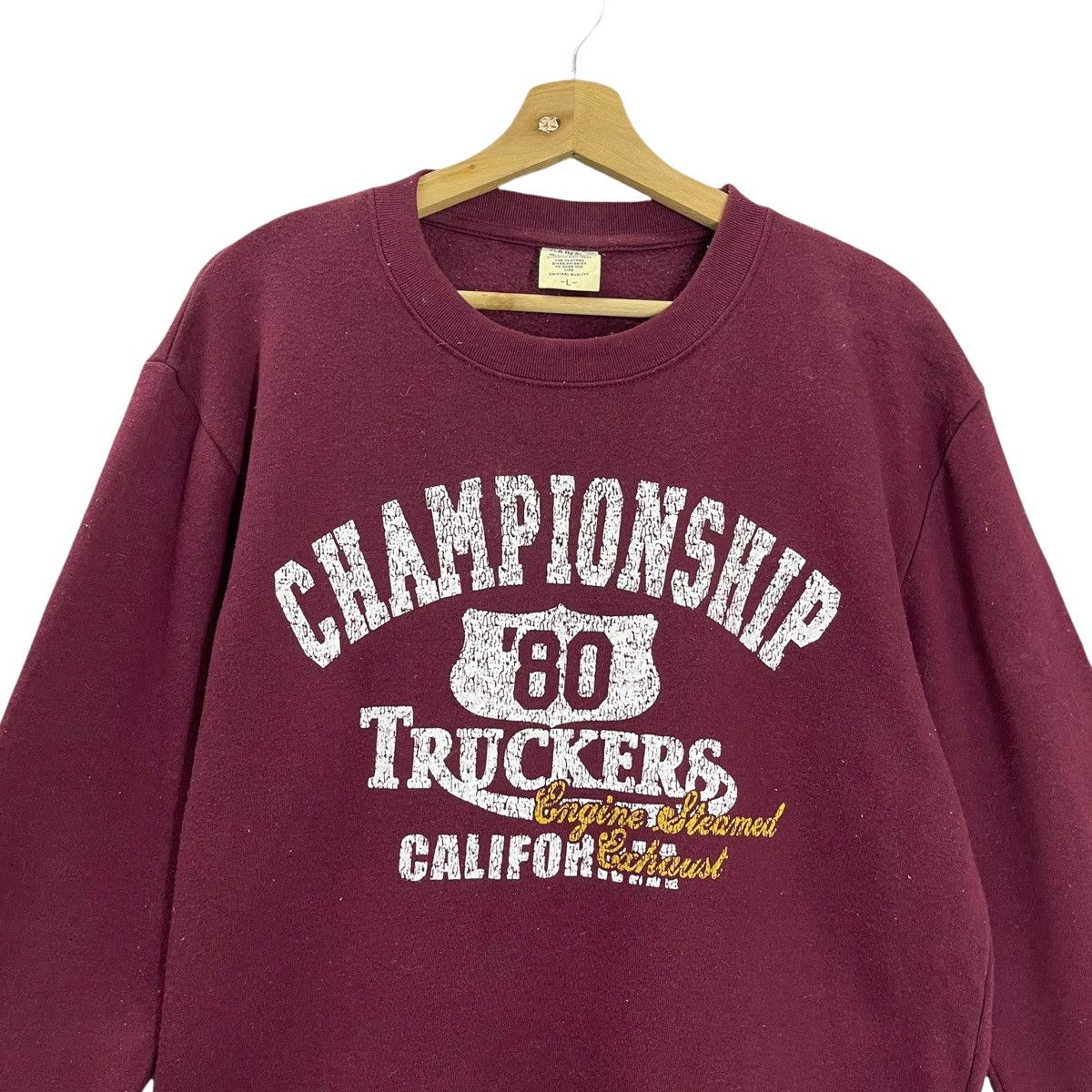 Japanese Brand Championship Truckers California Crewneck Sweatshirt Size M Size US M / EU 48-50 / 2 - 4 Thumbnail
