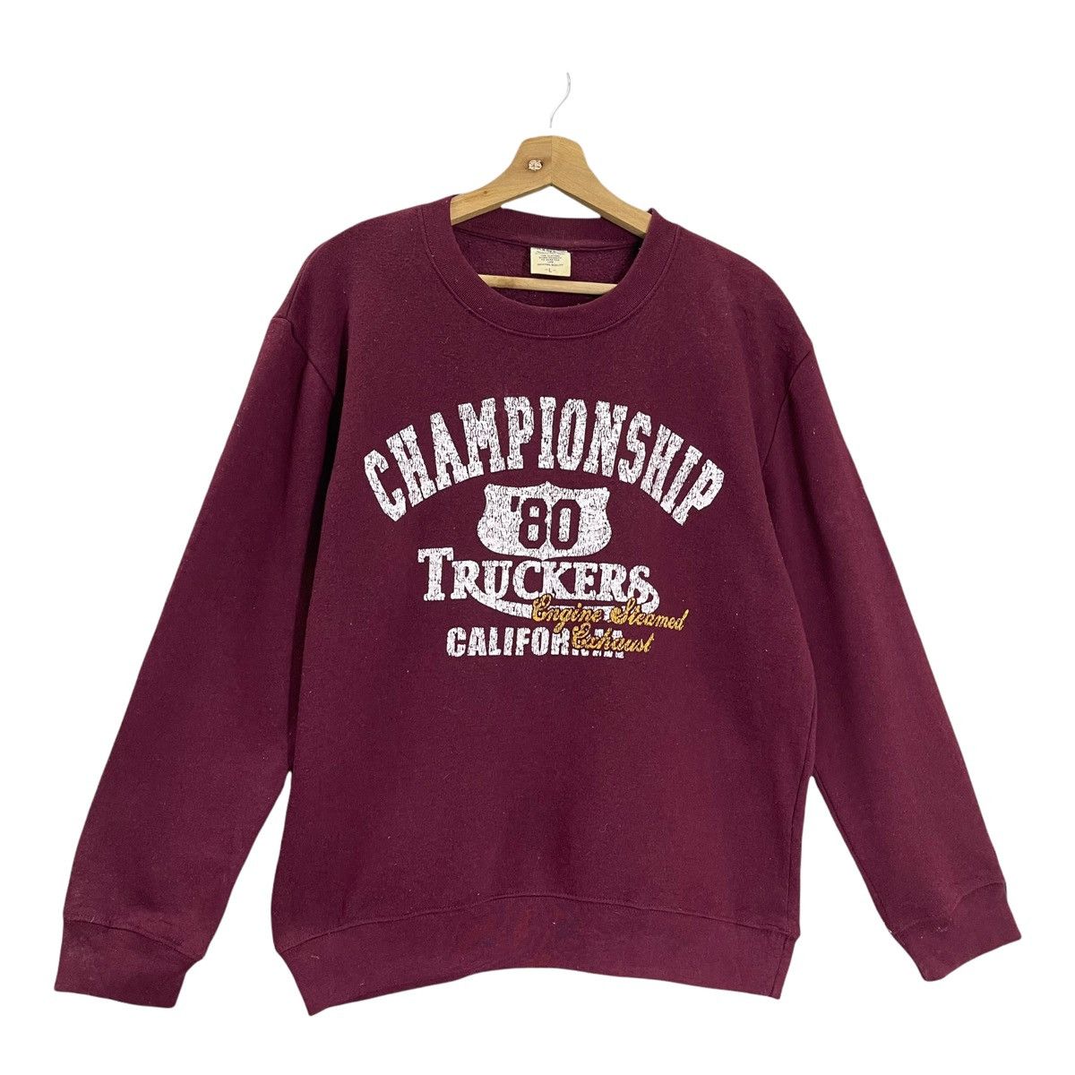 Japanese Brand Championship Truckers California Crewneck Sweatshirt Size M Size US M / EU 48-50 / 2 - 2 Thumbnail