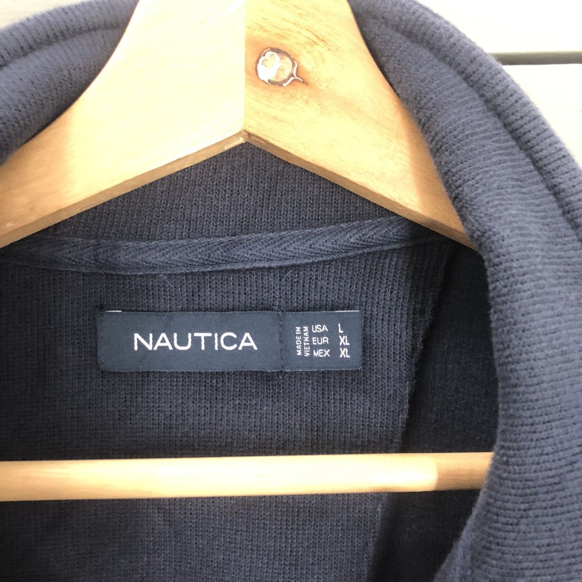 Nautica Vintage 90s Nautica Halfzip Sweatshirt Size M Size US XL / EU 56 / 4 - 8 Thumbnail