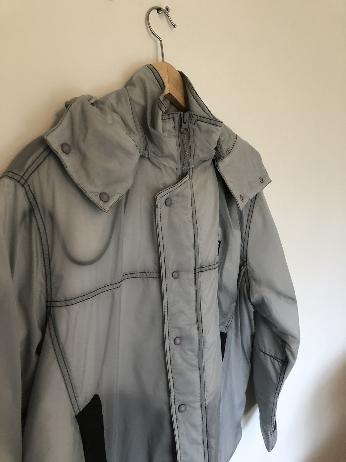 HYEIN SEO Transparent Padded Jacket シルバー