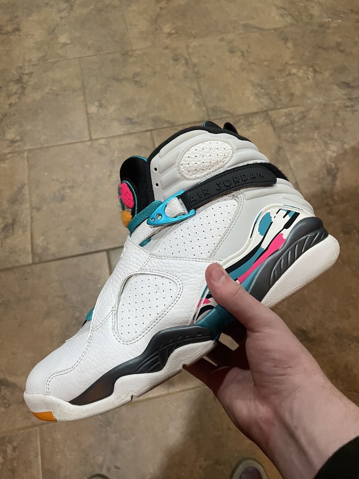 Jordan Brand × Nike Air Jordan 8 Retro South Beach 2018 | Grailed