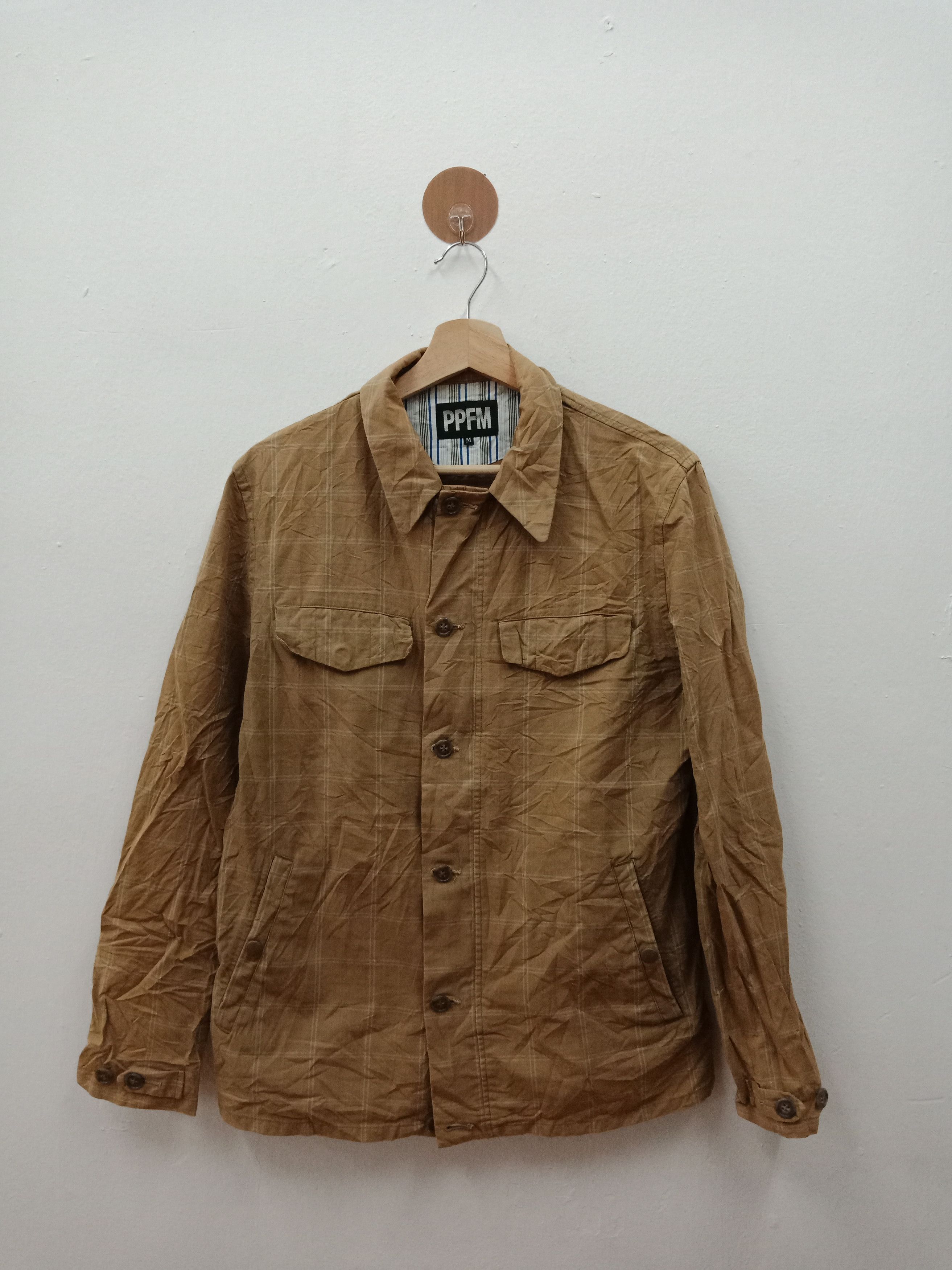 Japanese Brand × PPFM PPFM Brown Checker Size US M / EU 48-50 / 2 - 1 Thumbnail