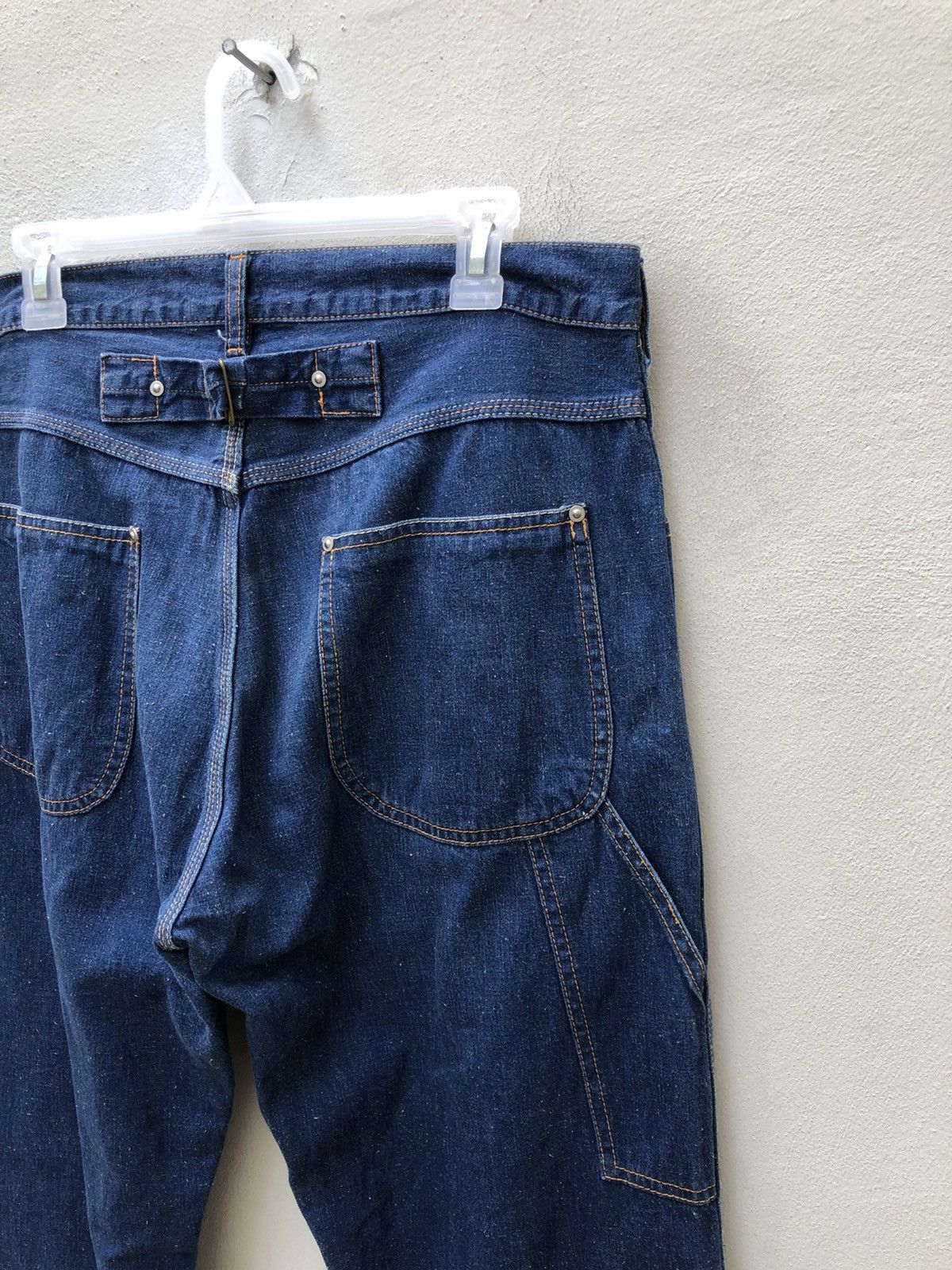 Vintage Rail Chief Union Made Japan Denim Work Pant Size US 34 / EU 50 - 15 Thumbnail