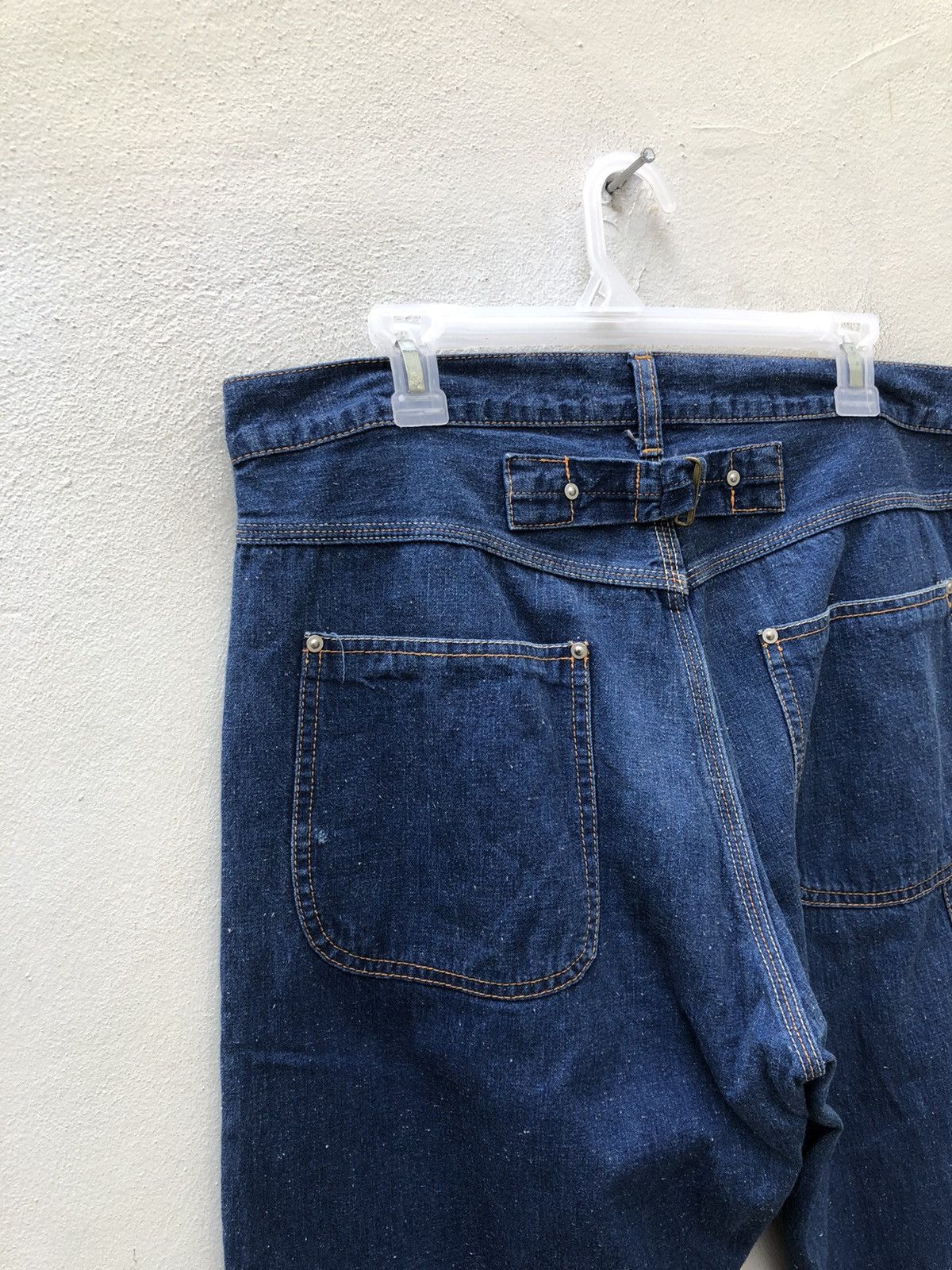 Vintage Rail Chief Union Made Japan Denim Work Pant Size US 34 / EU 50 - 11 Thumbnail