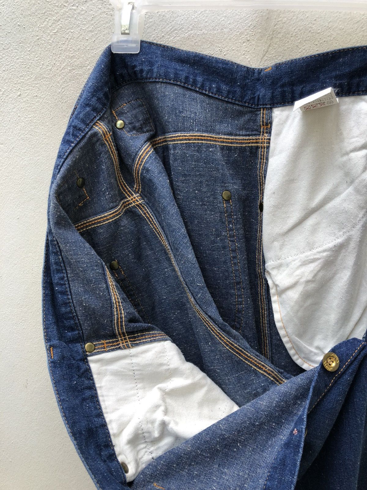 Vintage Rail Chief Union Made Japan Denim Work Pant Size US 34 / EU 50 - 21 Thumbnail